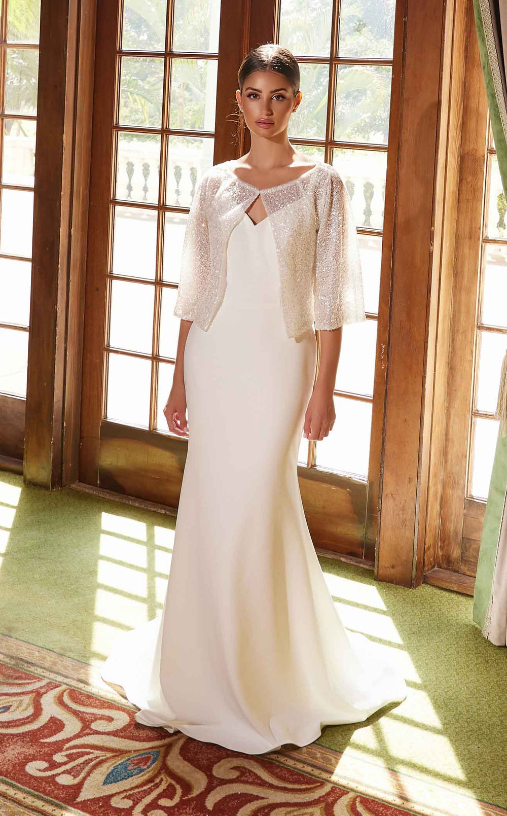 Exquisite Nox Anabel JW1030 Dress detail view - VOLAKK