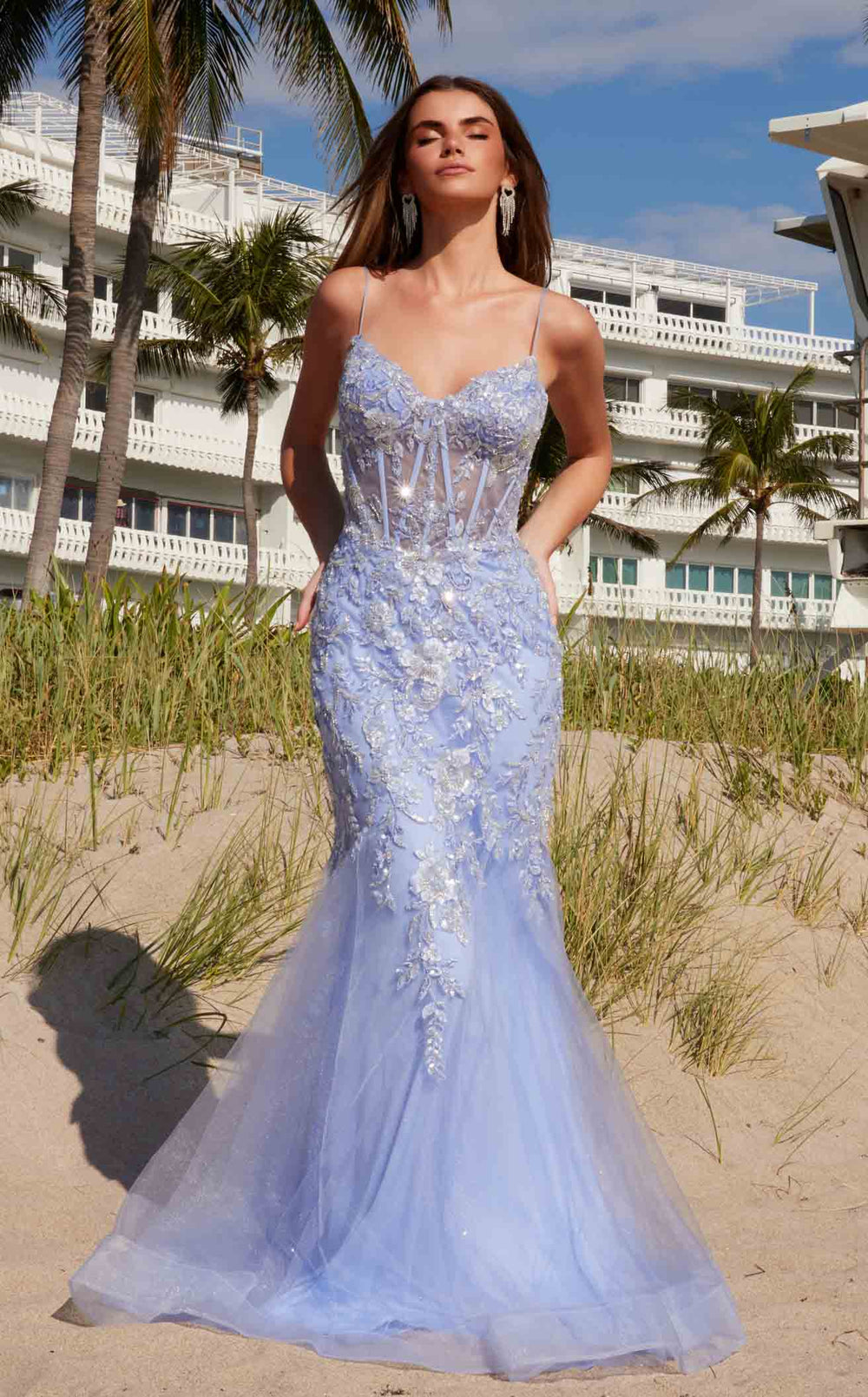 Exquisite Nox Anabel Q1541 Dress detail view - VOLAKK