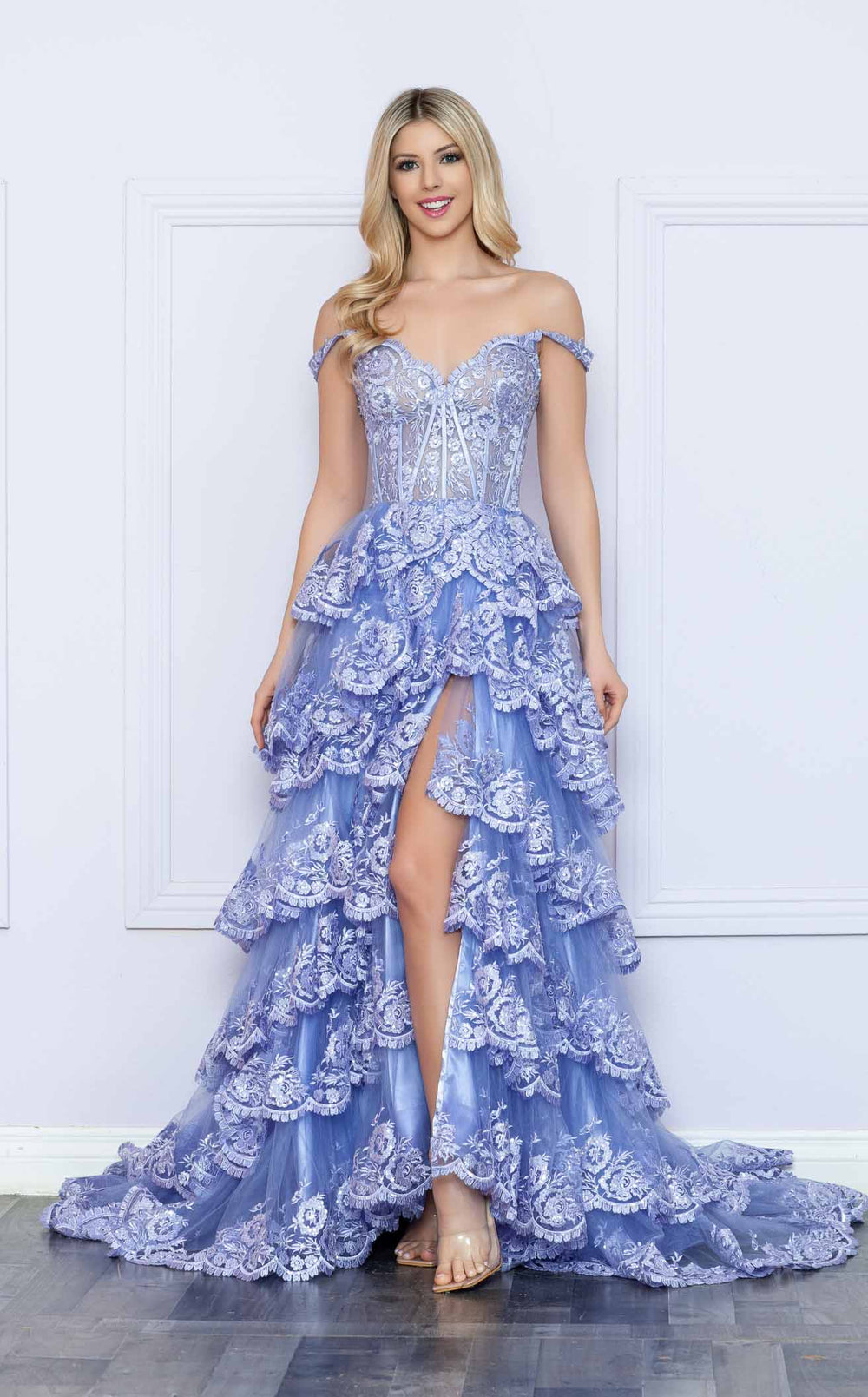 Exquisite Nox Anabel R1299 Dress detail view - VOLAKK