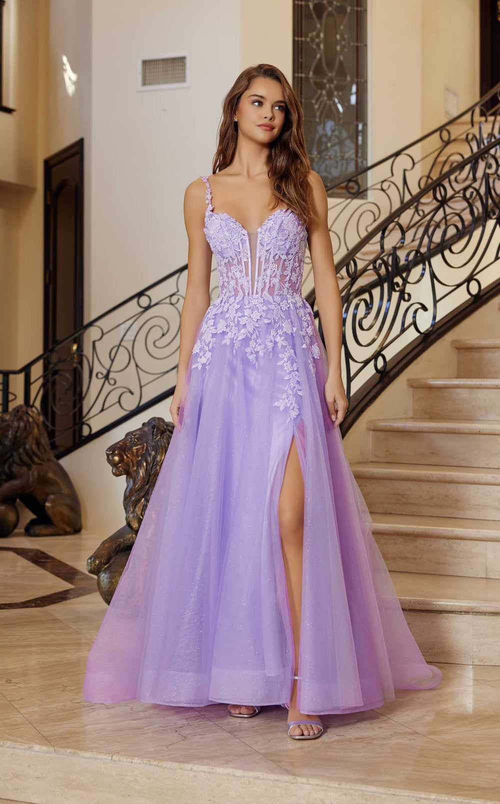 Exquisite Nox Anabel R1824 Dress detail view - VOLAKK