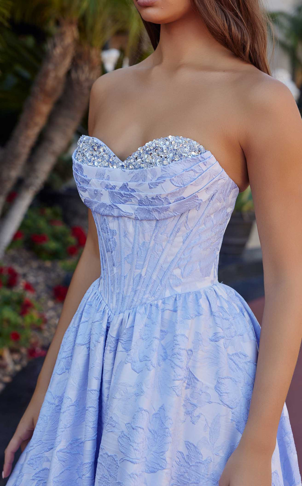 Exquisite Nox Anabel T1912 Dress detail view - VOLAKK