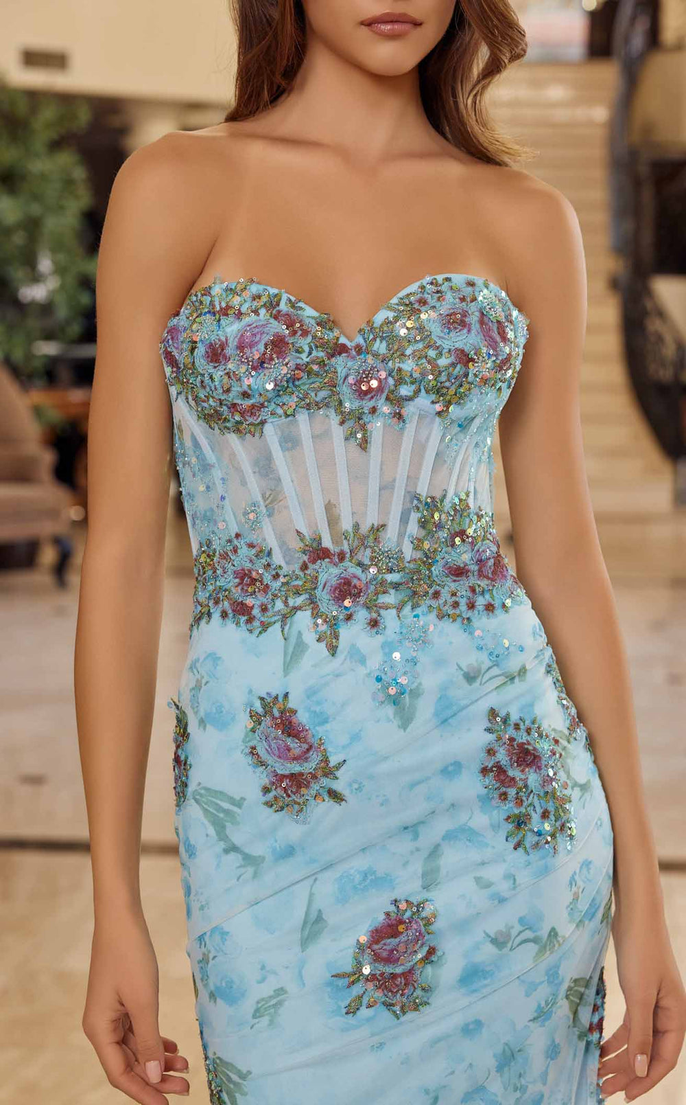 Exquisite Nox Anabel Y1801 Dress detail view - VOLAKK