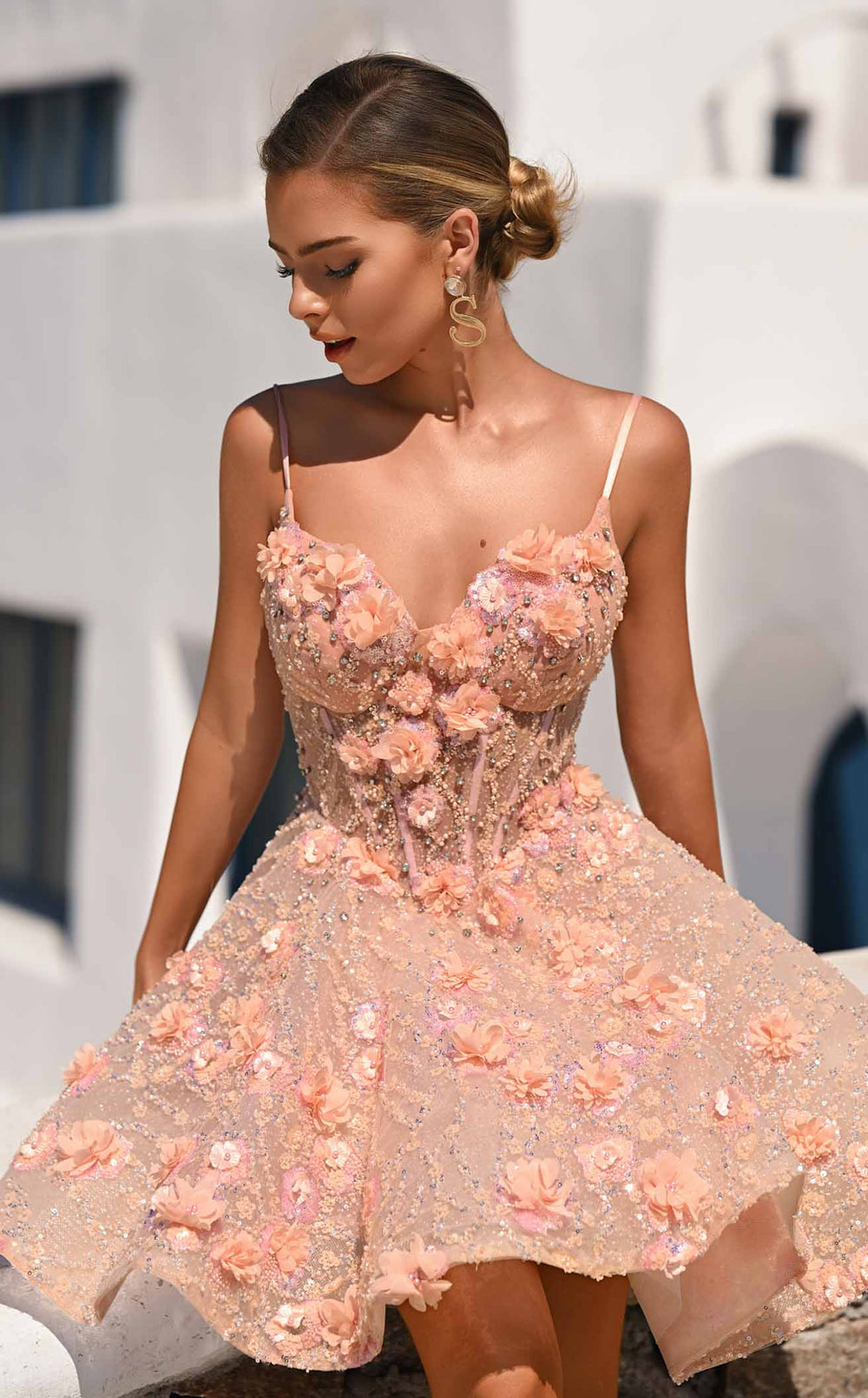 Portia and Scarlett PS25703 Dress details - VOLAKK
