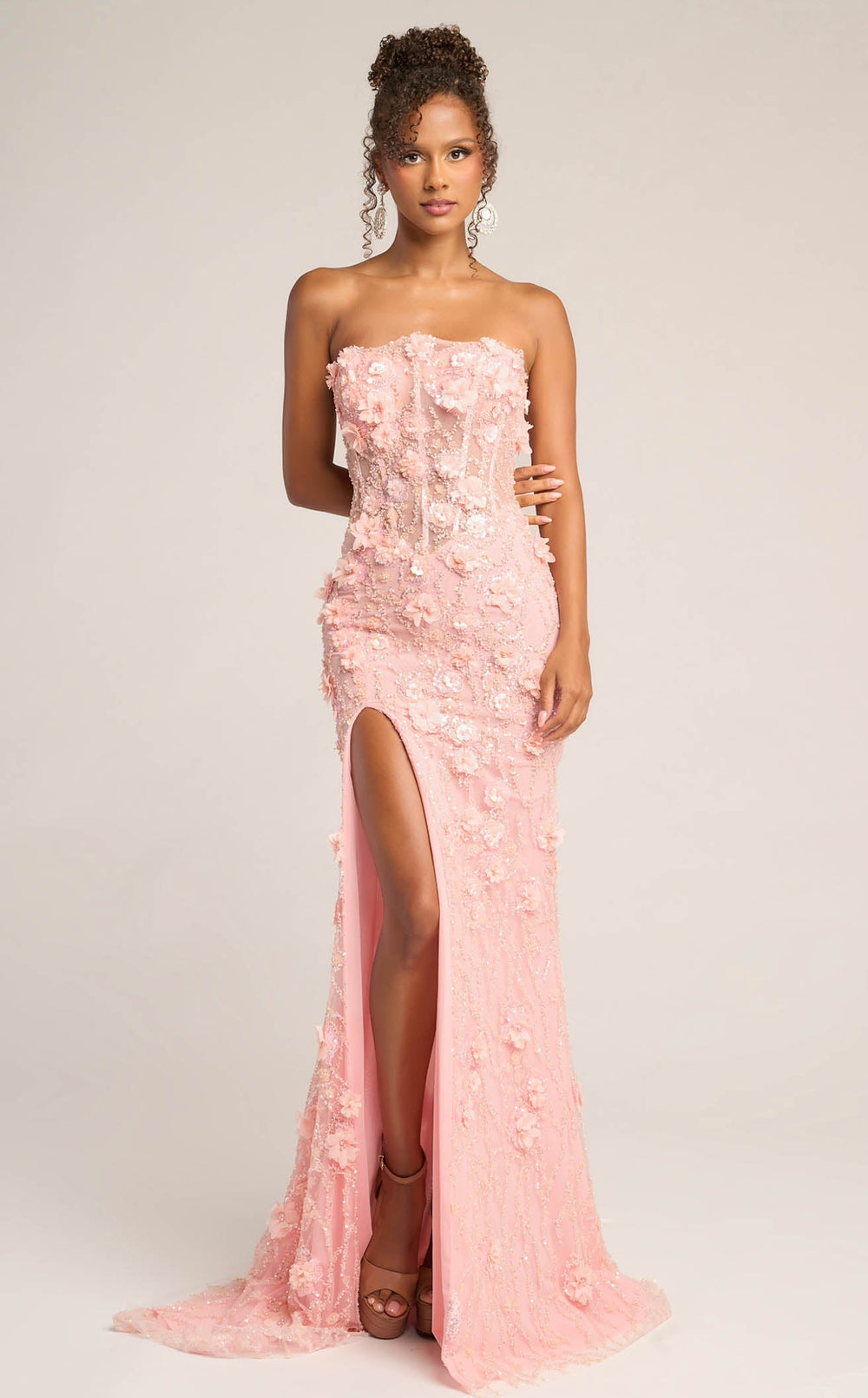 Exquisite Portia and Scarlett PS26011 Dress detail view - VOLAKK