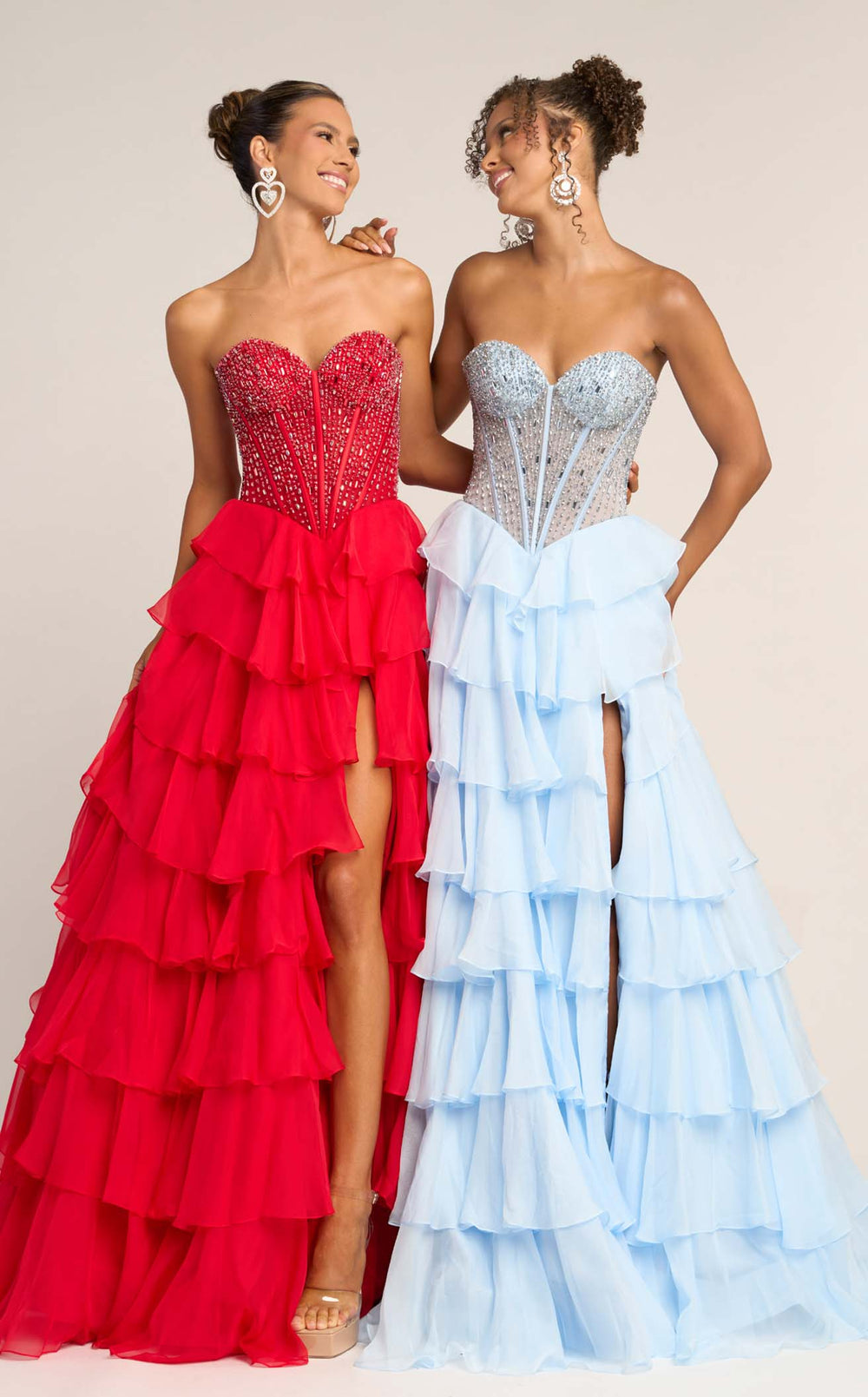 Exquisite Portia and Scarlett PS26037 Dress detail view - VOLAKK