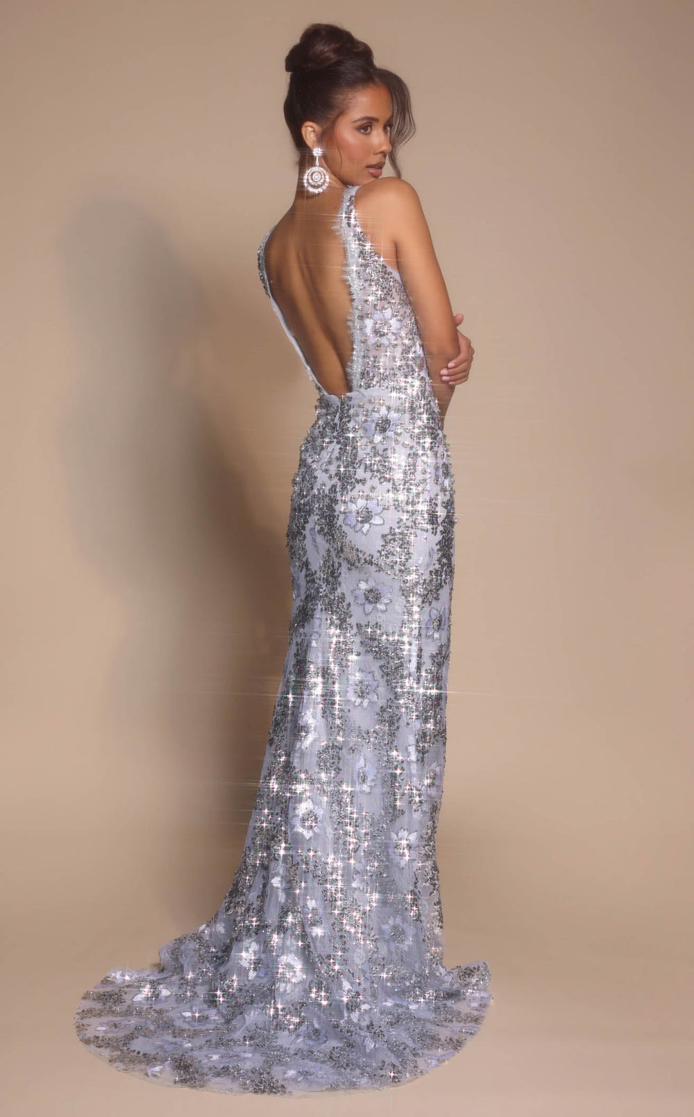 Exquisite Portia and Scarlett PS26043 Dress detail view - VOLAKK