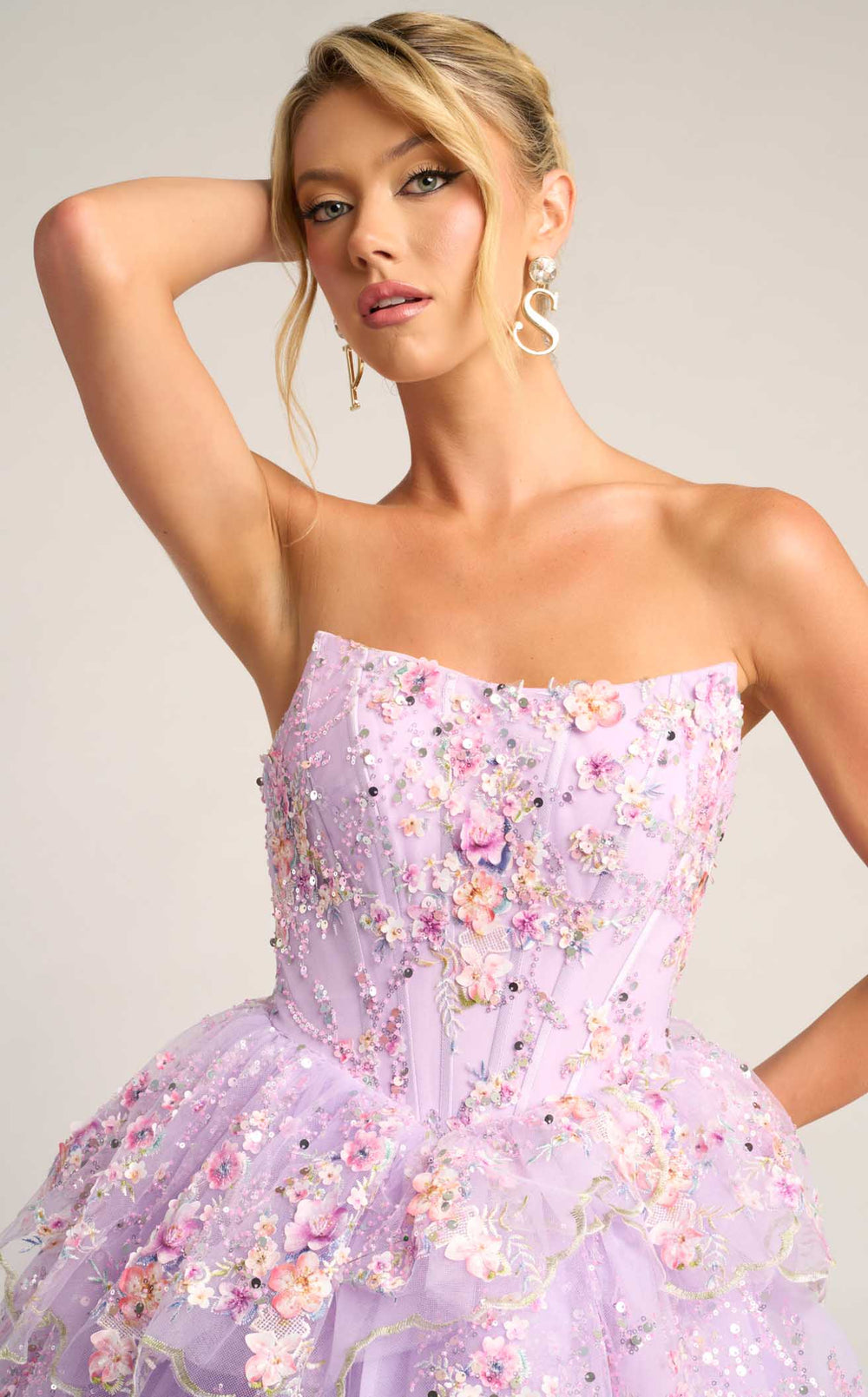 Portia and Scarlett PS26051 Dress details - VOLAKK