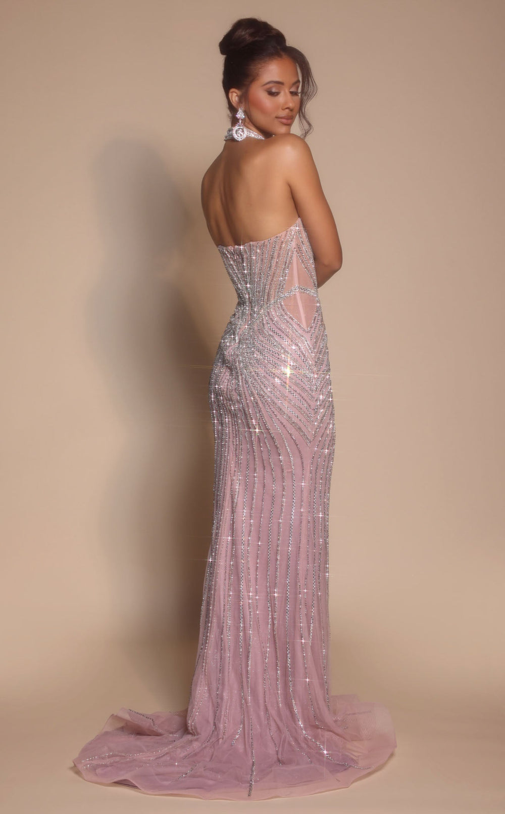 Exquisite Portia and Scarlett PS26064 Dress detail view - VOLAKK