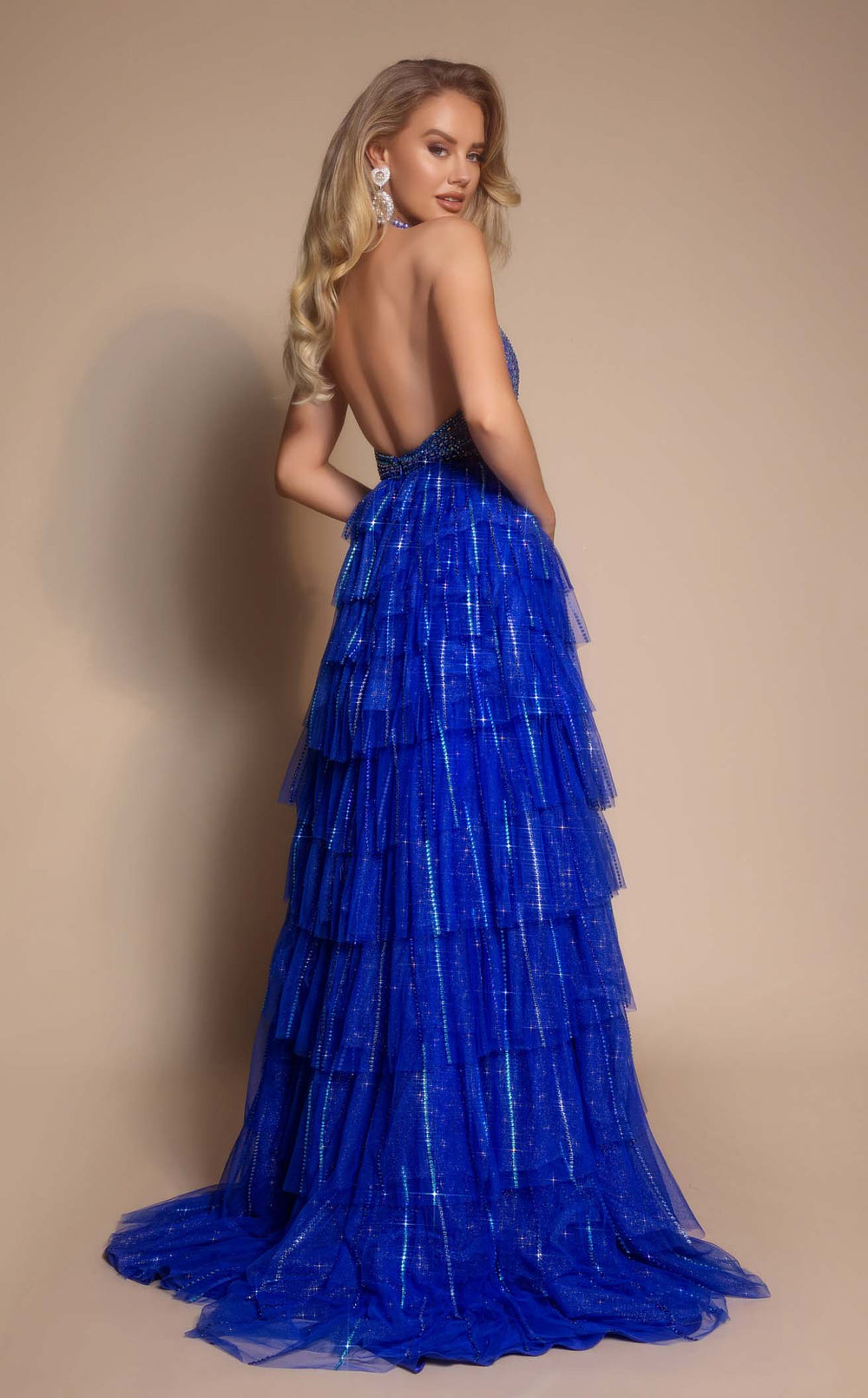 Exquisite Portia and Scarlett PS26117 Dress detail view - VOLAKK