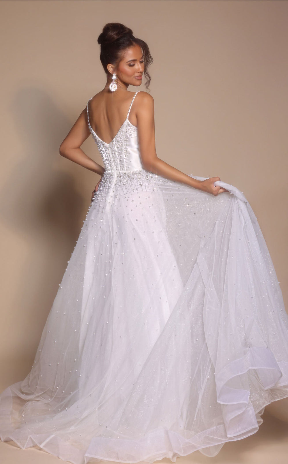 Exquisite Portia and Scarlett PS26208 Dress detail view - VOLAKK