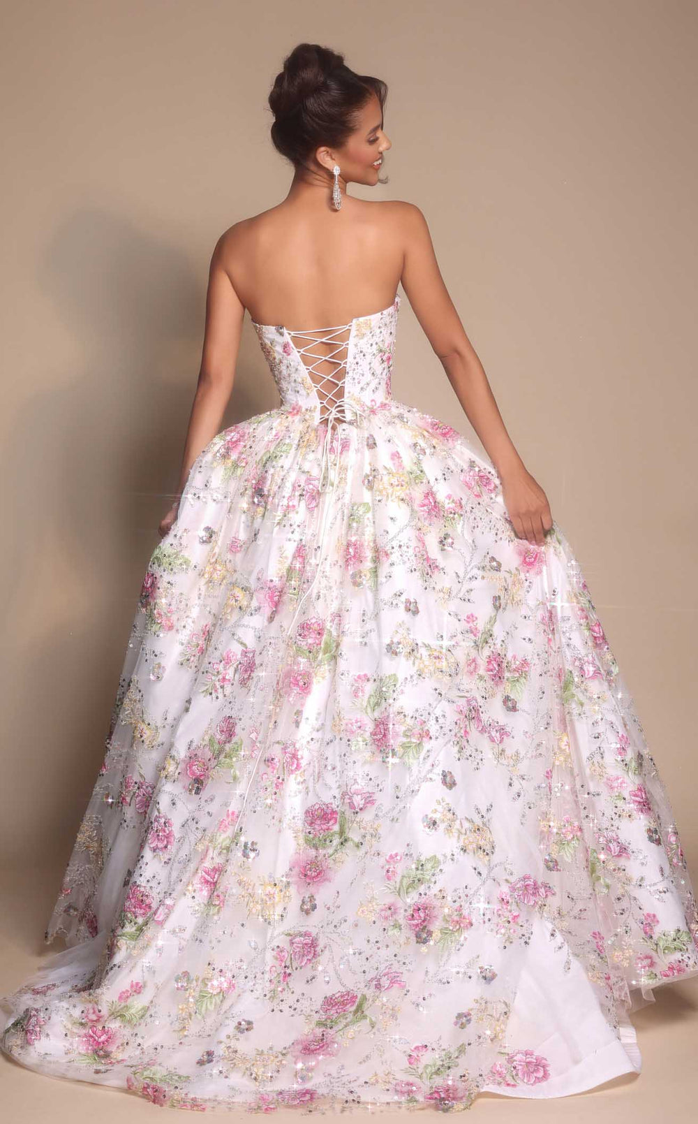 Exquisite Portia and Scarlett PS26215 Dress detail view - VOLAKK