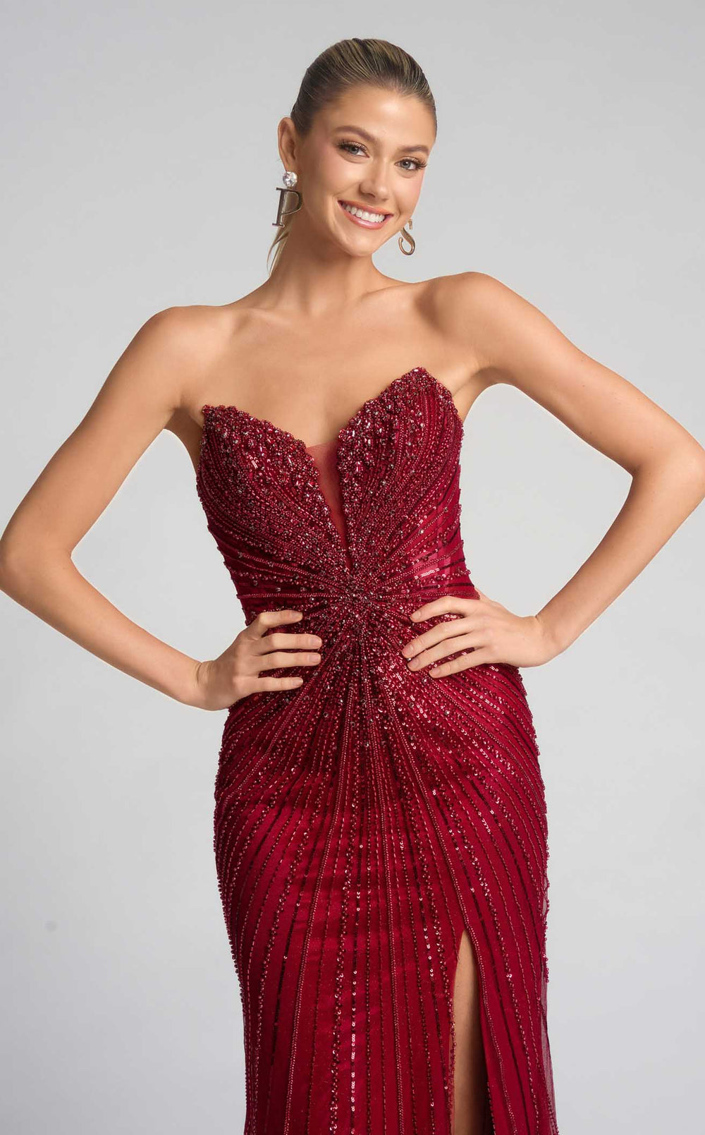 Exquisite Portia and Scarlett PS26237 Dress detail view - VOLAKK