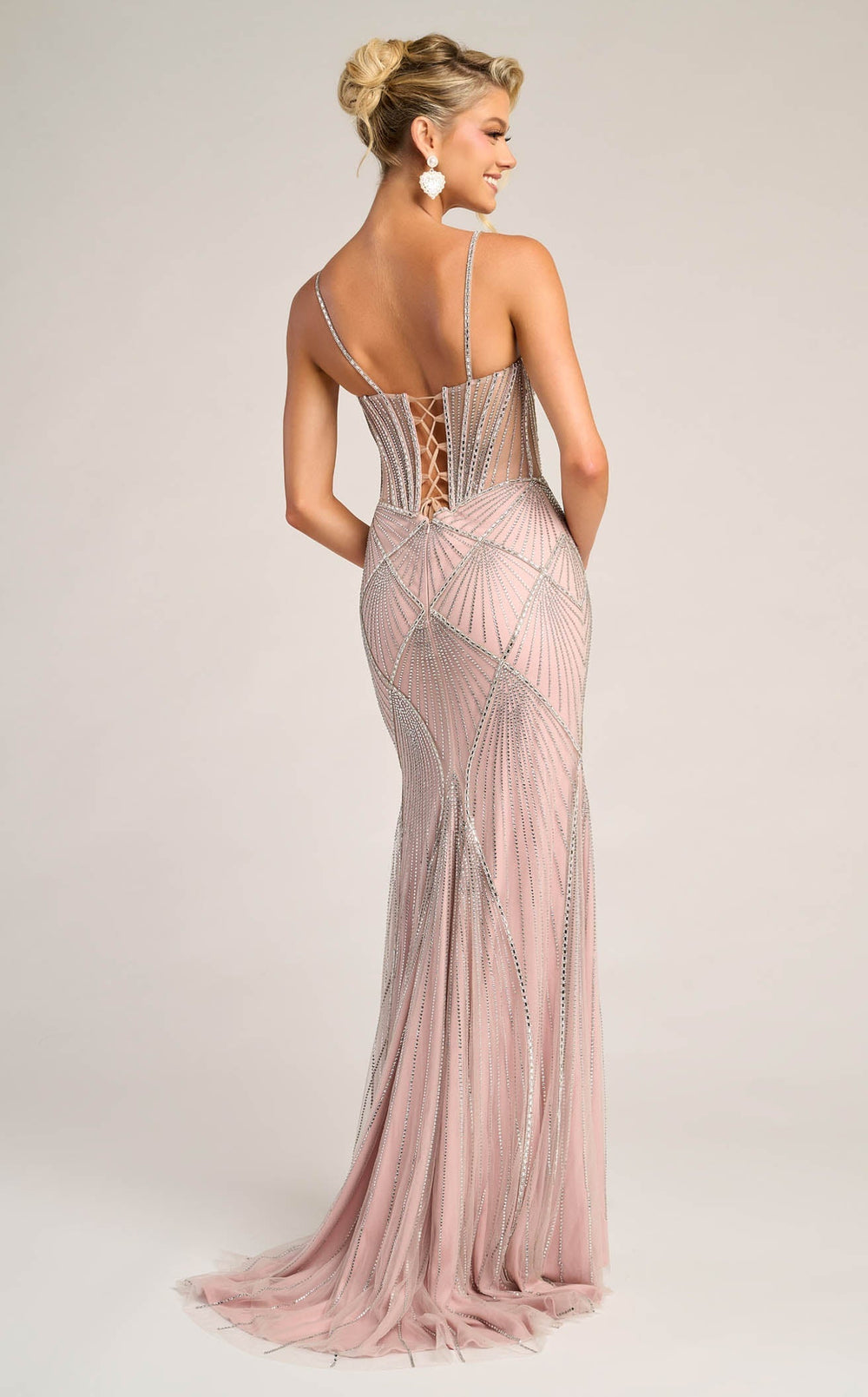 Exquisite Portia and Scarlett PS26263 Dress detail view - VOLAKK
