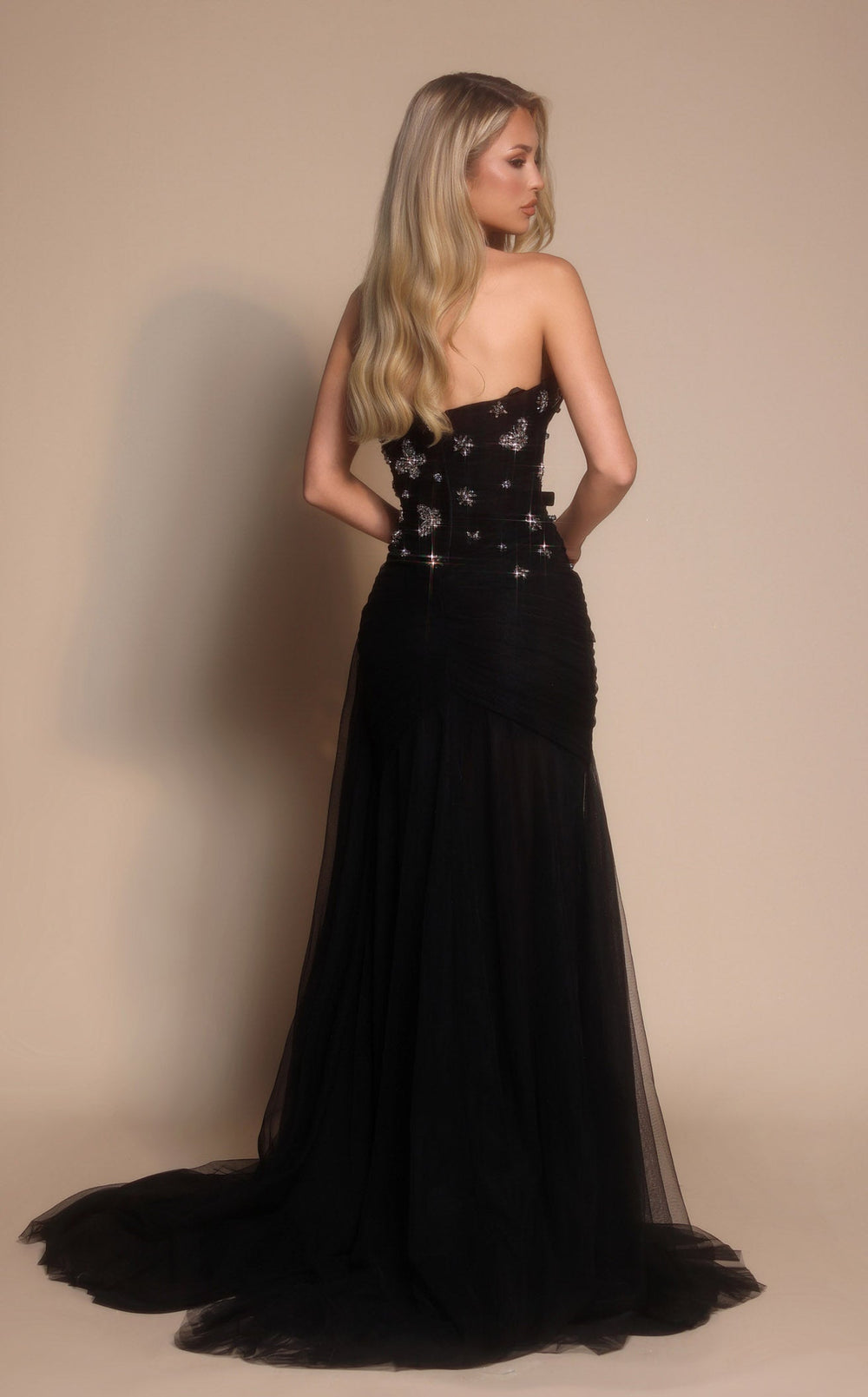 Exquisite Portia and Scarlett PS26316E Dress detail view - VOLAKK