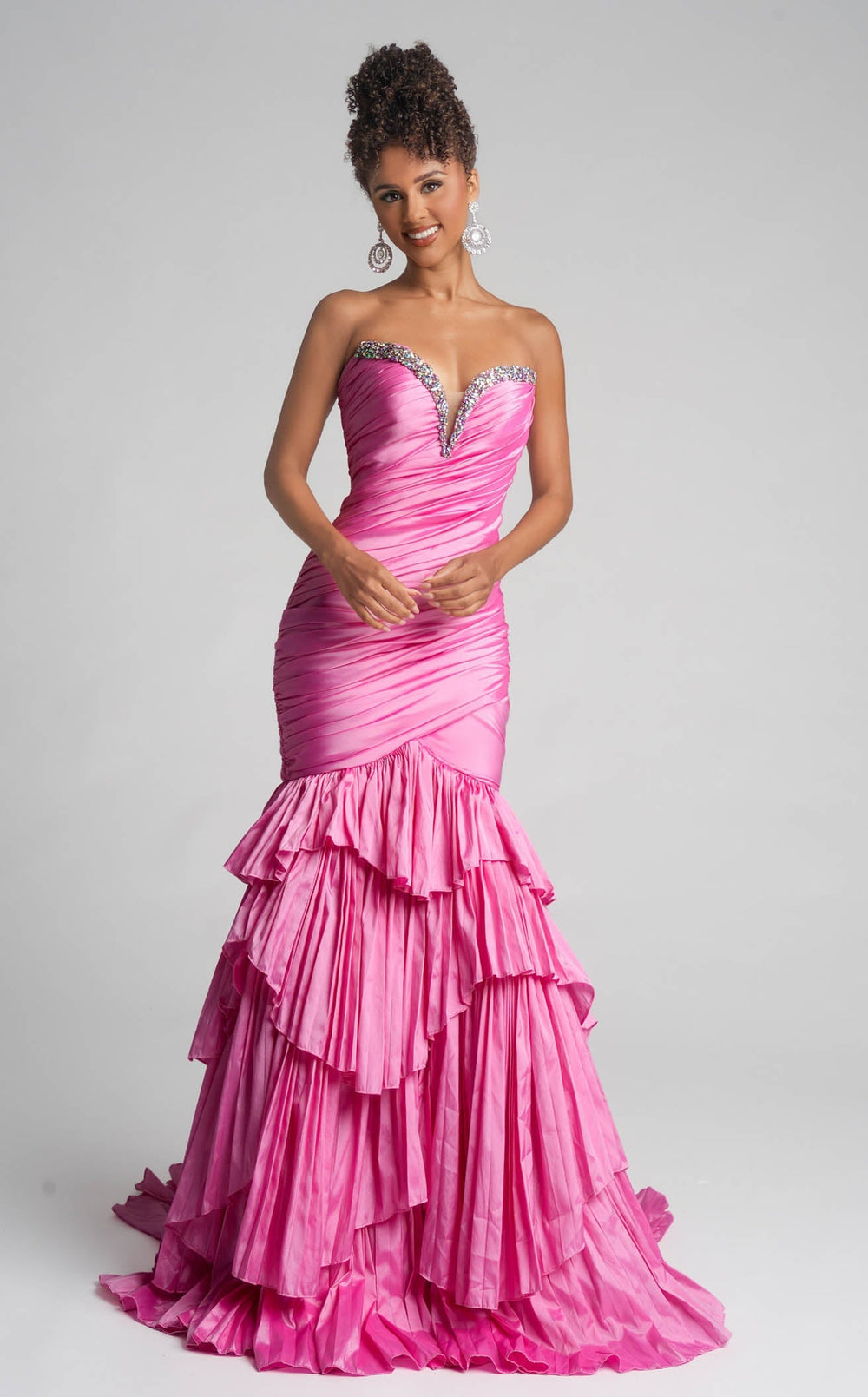 Exquisite Portia and Scarlett PS26325E Dress detail view - VOLAKK