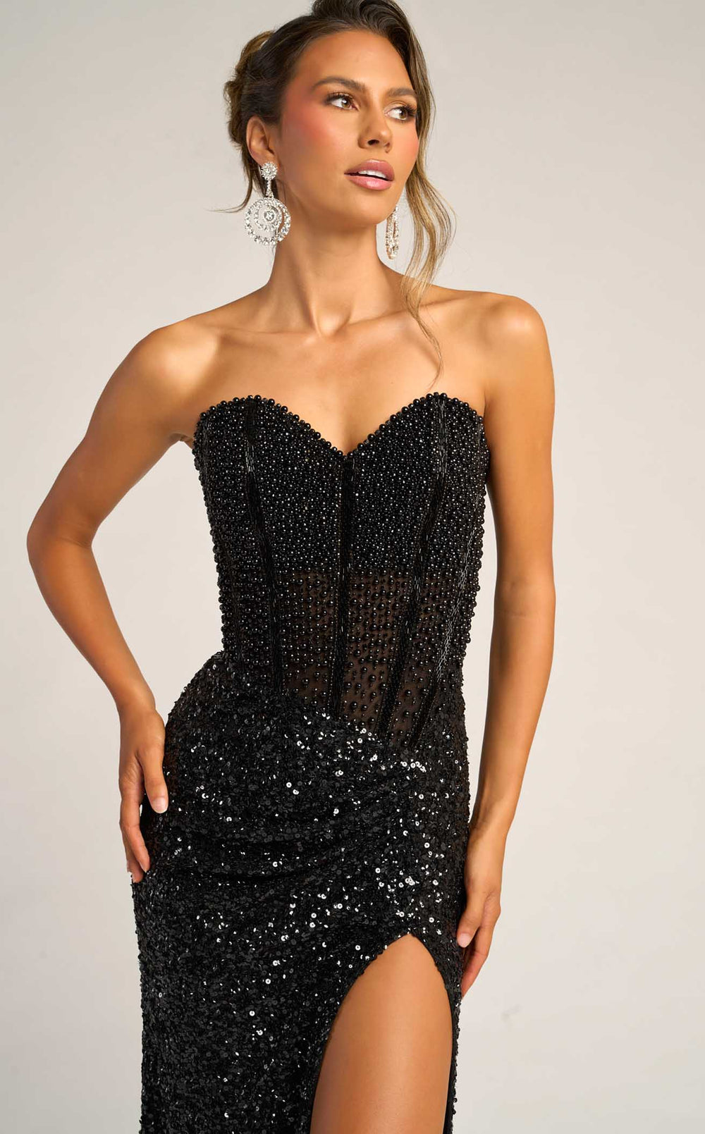 Portia and Scarlett PS26432C Dress details - VOLAKK