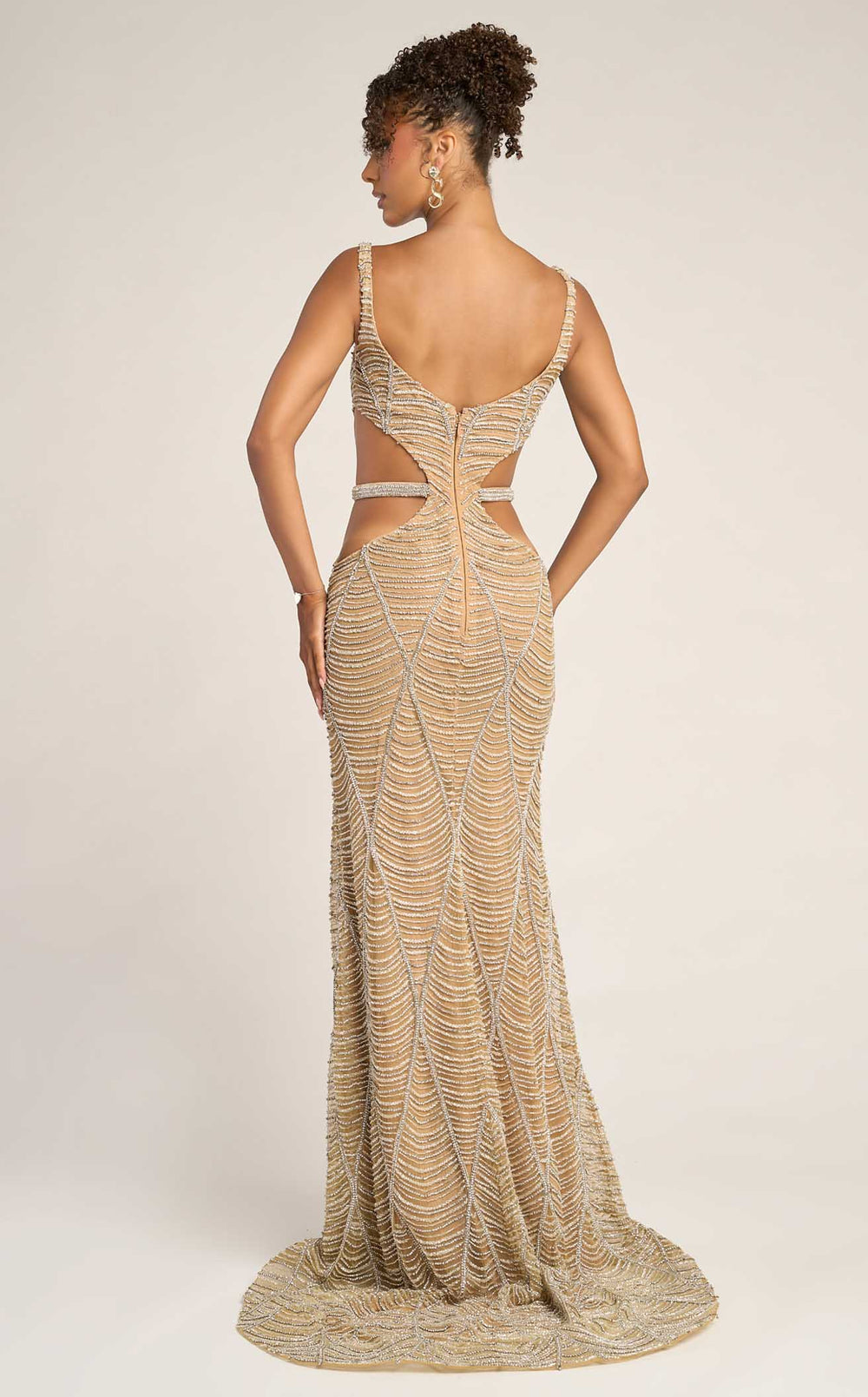 Exquisite Portia and Scarlett PS26455C Dress detail view - VOLAKK