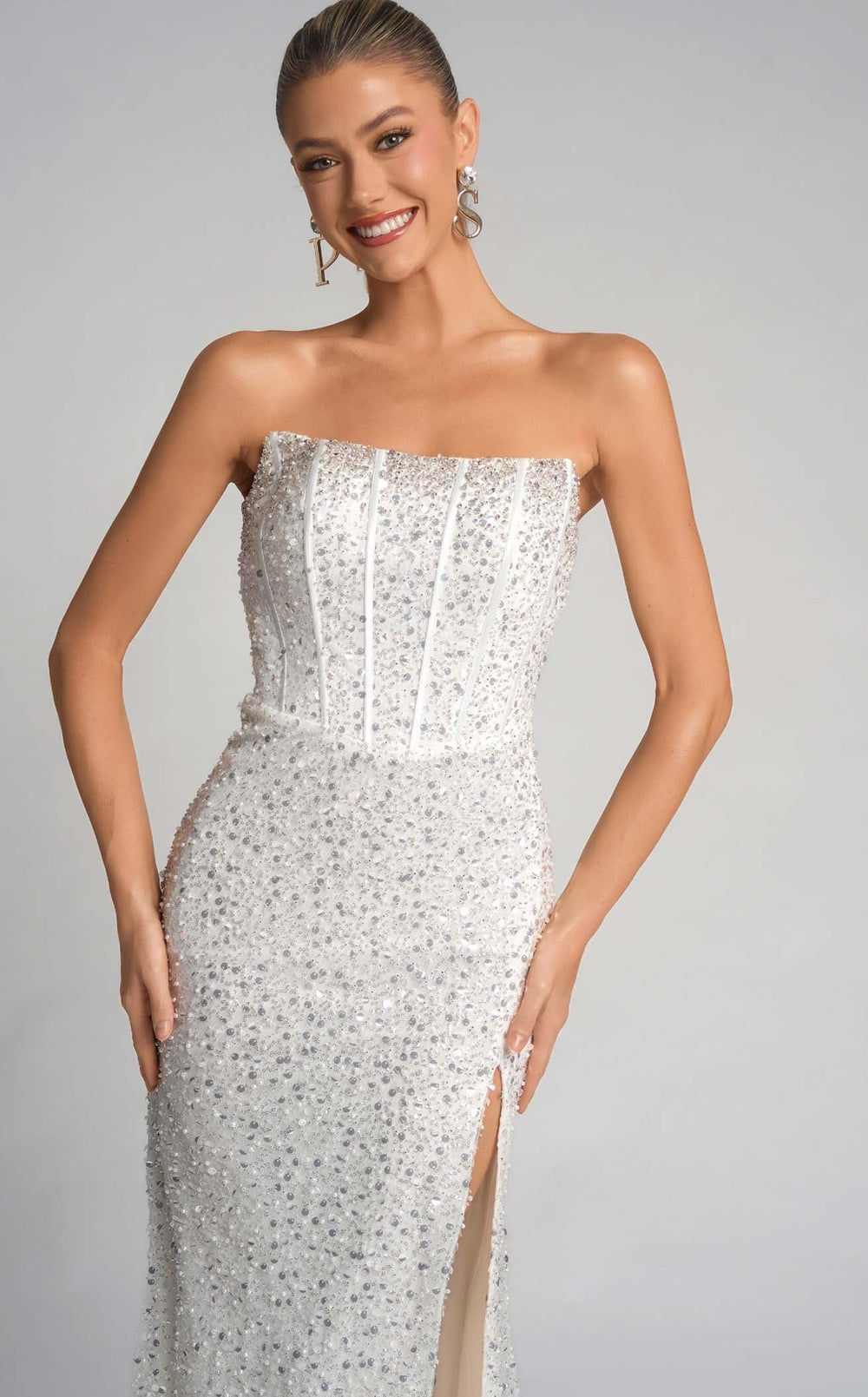Portia and Scarlett XO054 Dress details - VOLAKK