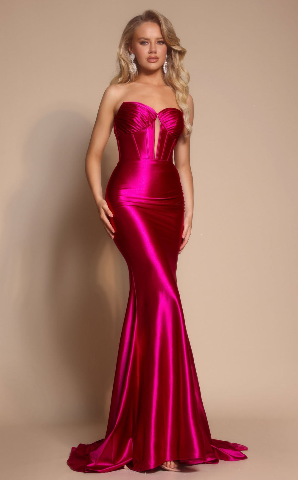 Exquisite Portia and Scarlett XO080 Dress detail view - VOLAKK