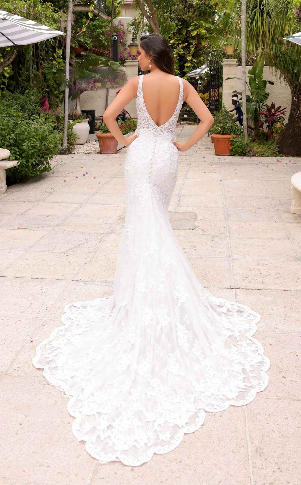 Primavera Couture 11109 Bridal Dress details - VOLAKK