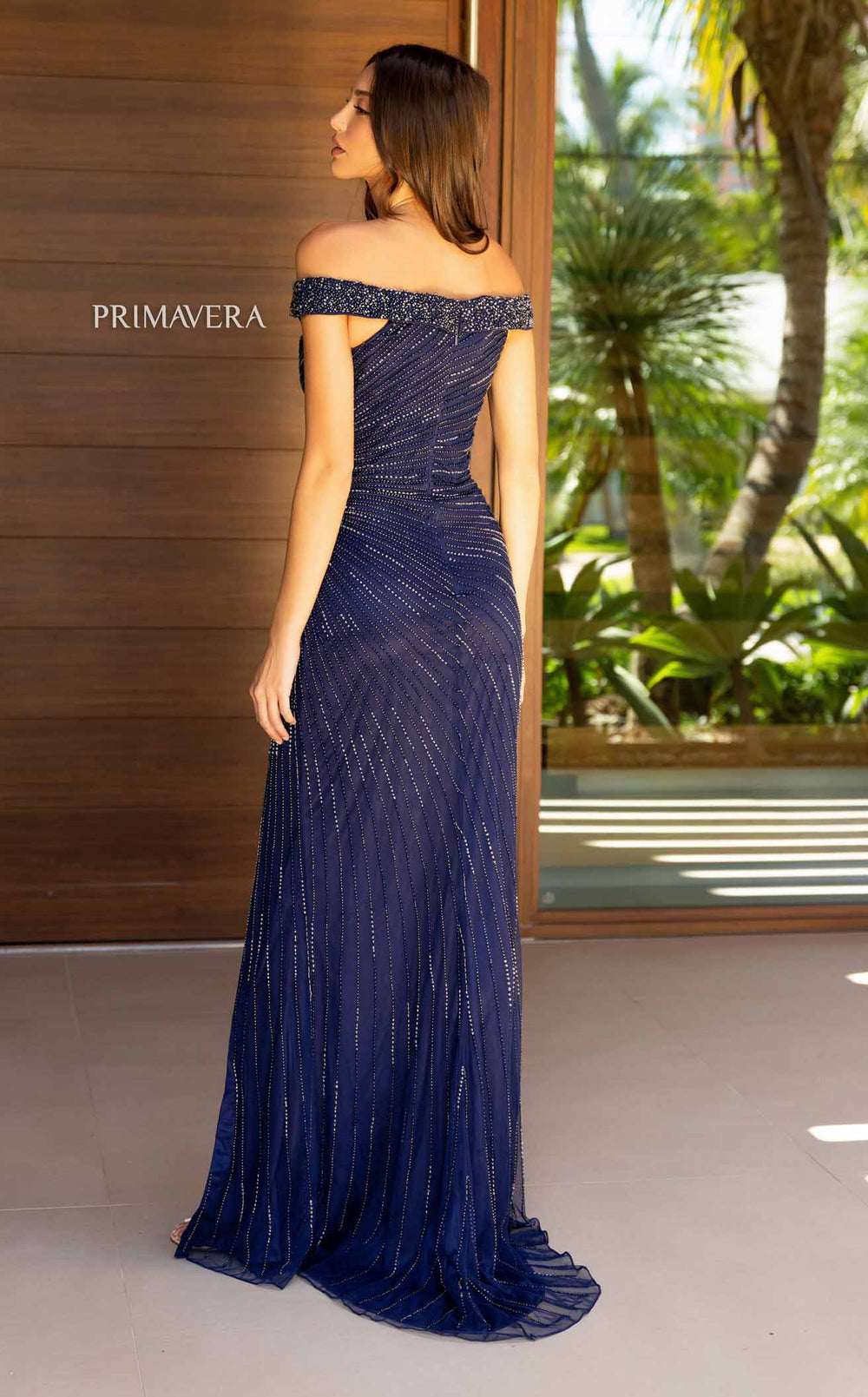 Exquisite Primavera Couture 13126 Dress detail view - VOLAKK