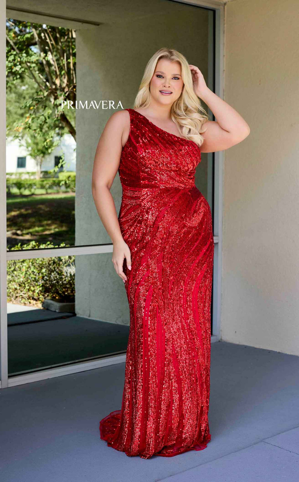 Exquisite Primavera Couture 14075 Dress detail view - VOLAKK