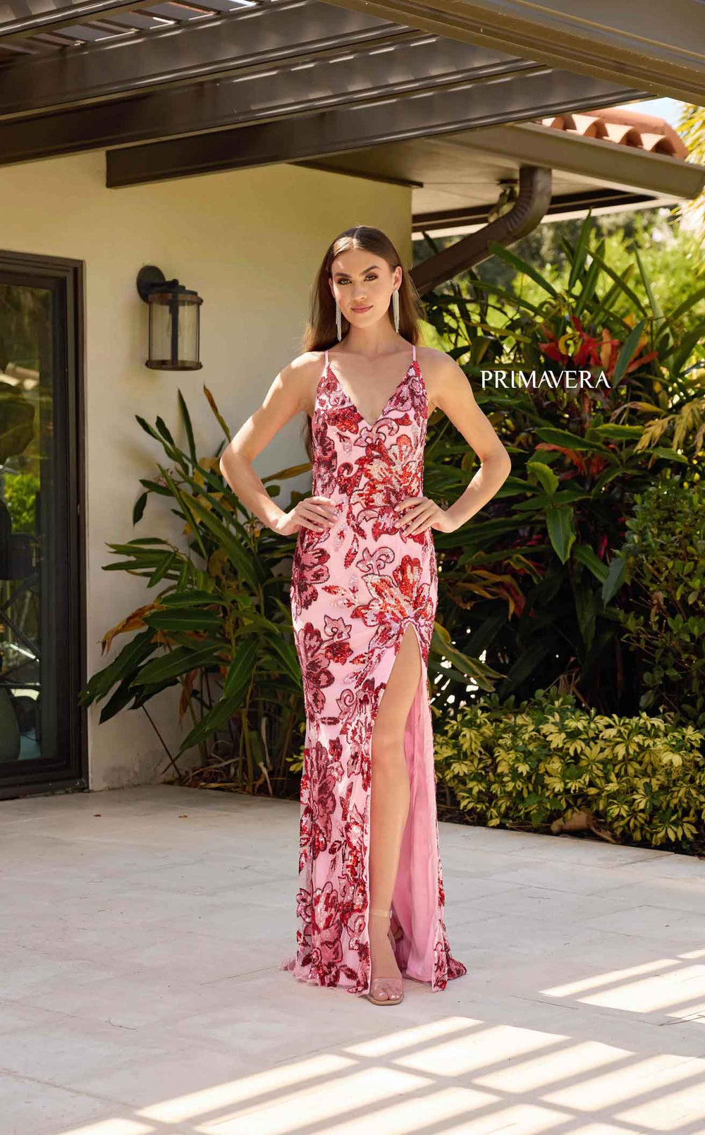 Exquisite Primavera Couture 4323 Dress detail view - VOLAKK