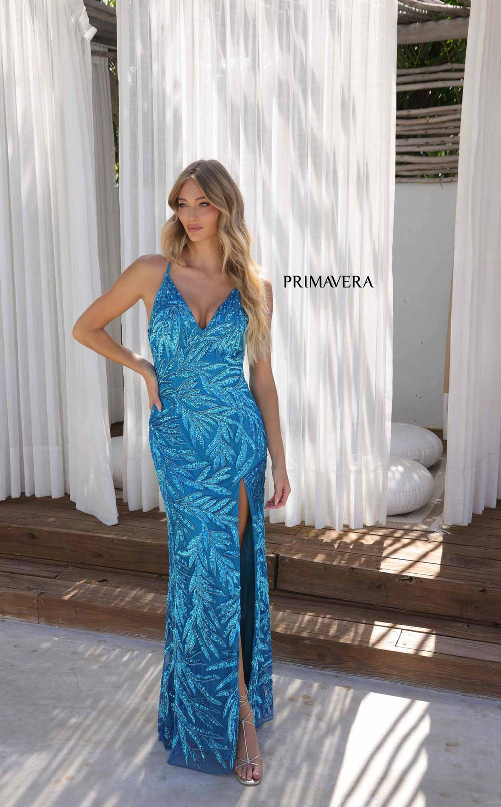 Exquisite Primavera Couture 4332 Dress detail view - VOLAKK