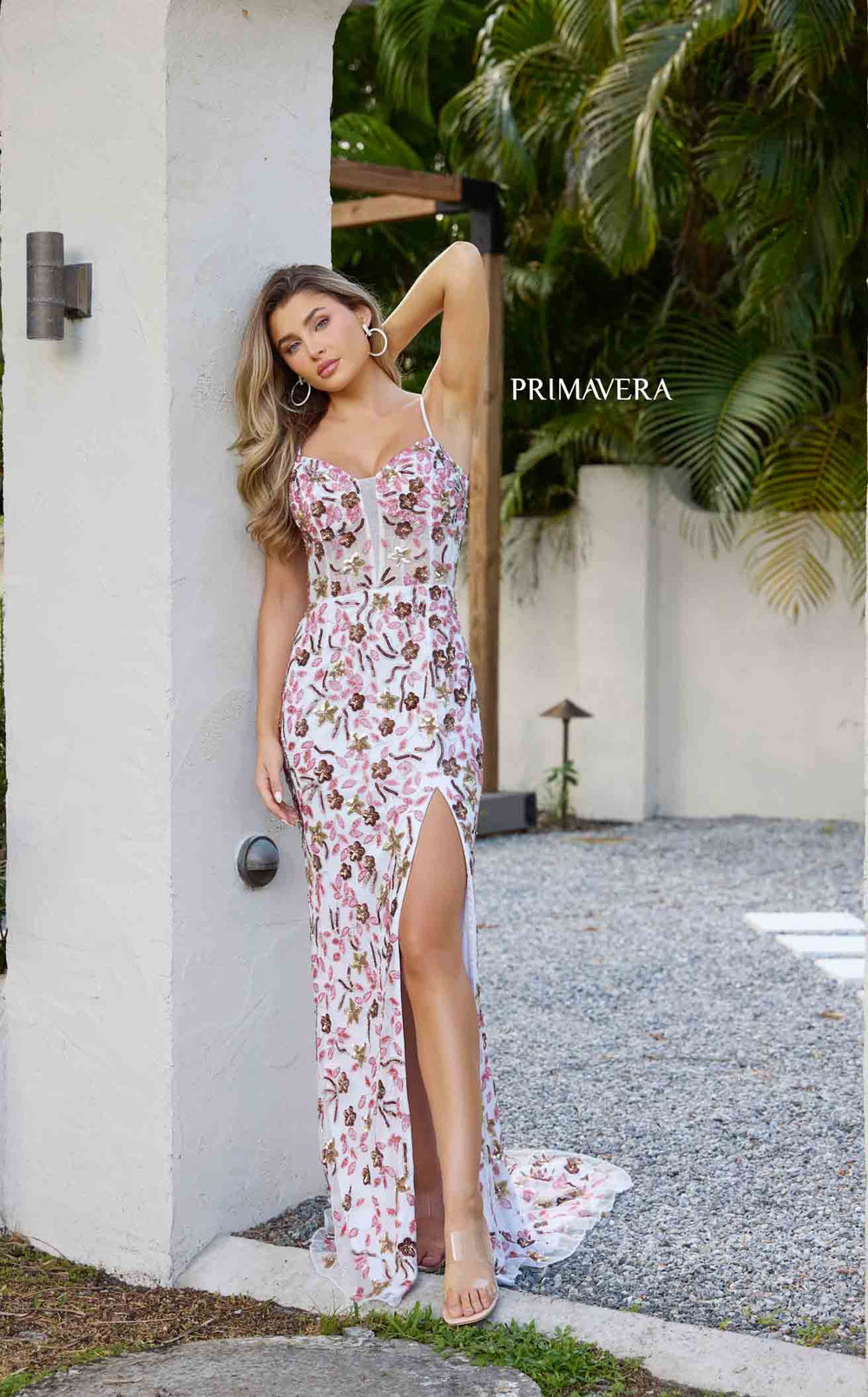 Exquisite Primavera Couture 4336 Dress detail view - VOLAKK