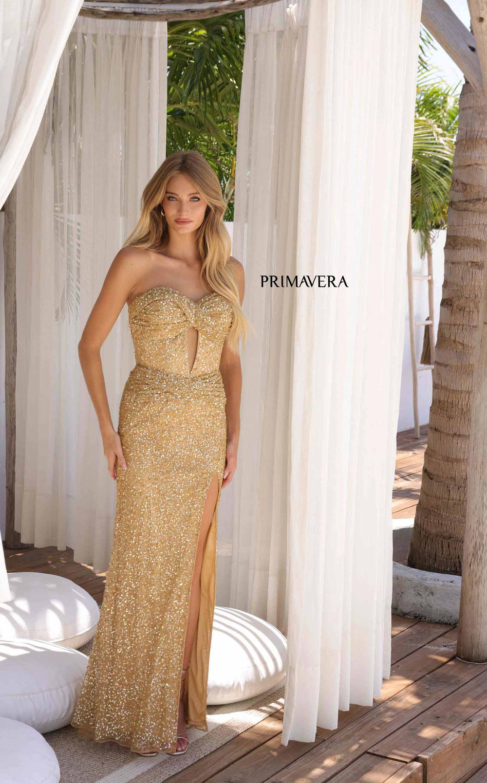 Primavera Couture 4340 Dress details - VOLAKK