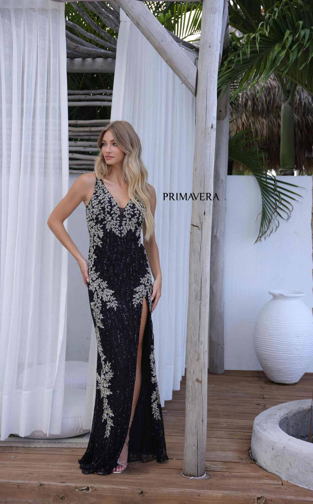Primavera Couture 4342 Dress details - VOLAKK