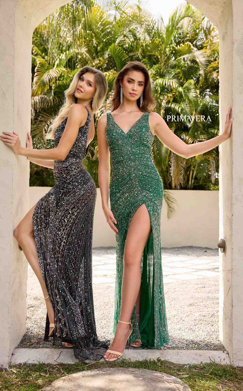 Exquisite Primavera Couture 4344 Dress detail view - VOLAKK