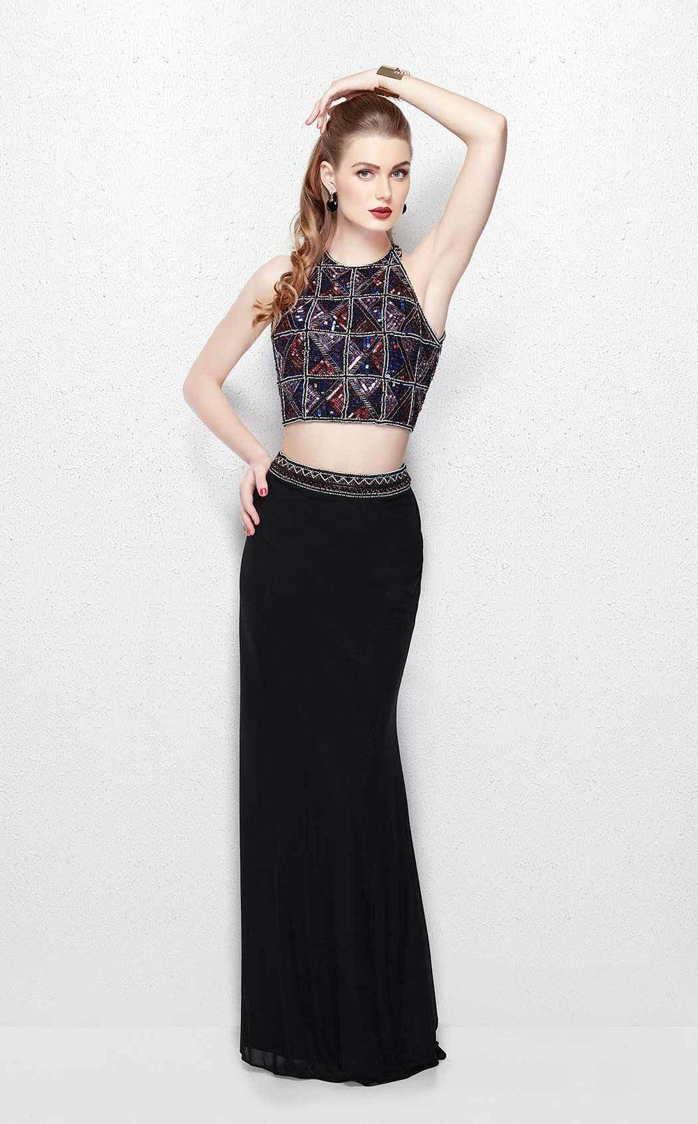 Exquisite Primavera Couture 3064 Dress detail view - VOLAKK