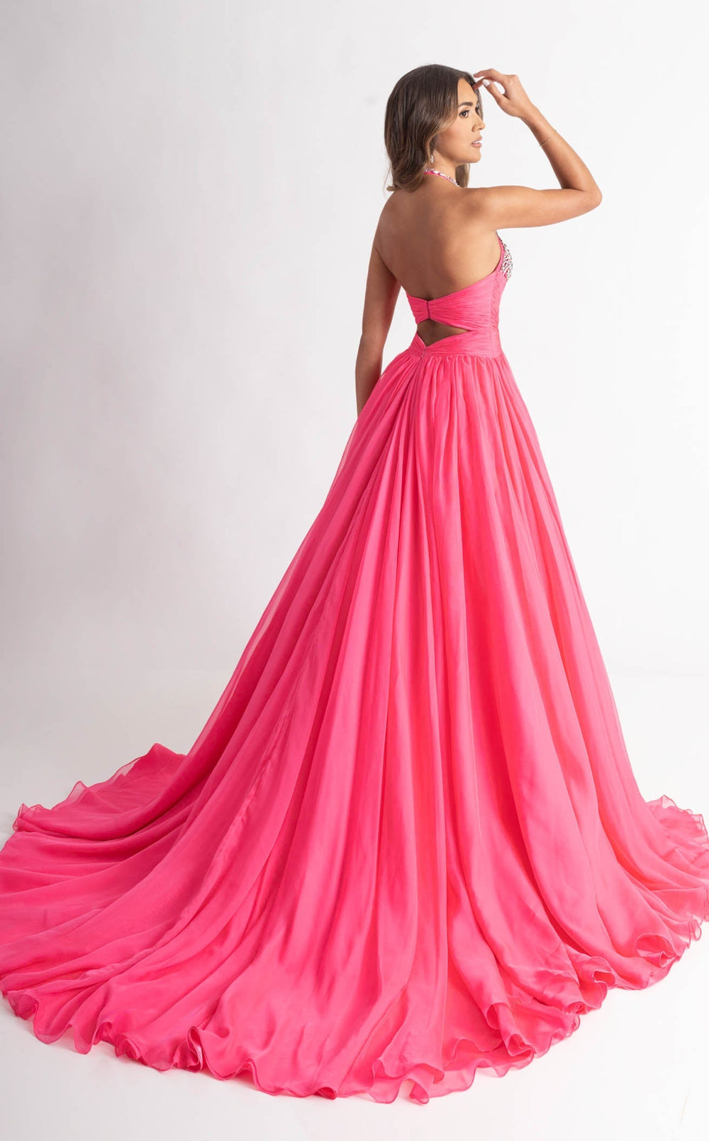 Exquisite Rachel Allan 50392 Dress detail view - VOLAKK