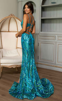 Rachel Allan 70721 Dress view 8