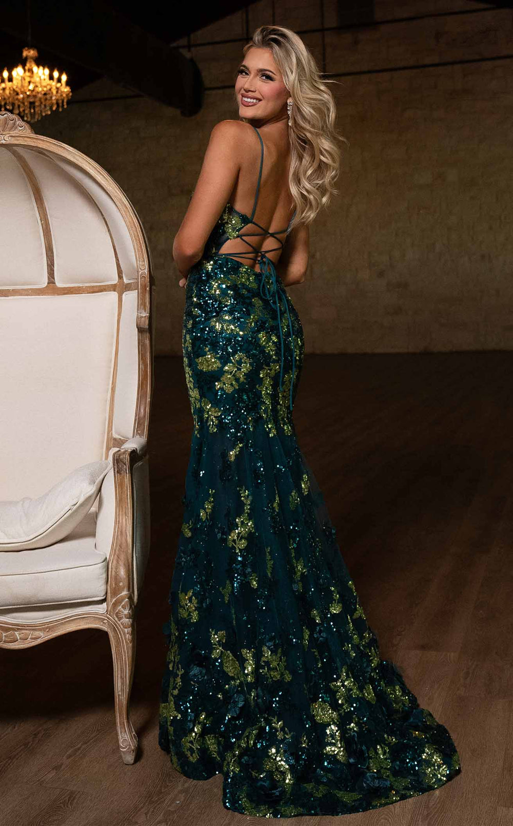 Rachel Allan 70858 Dress details - VOLAKK
