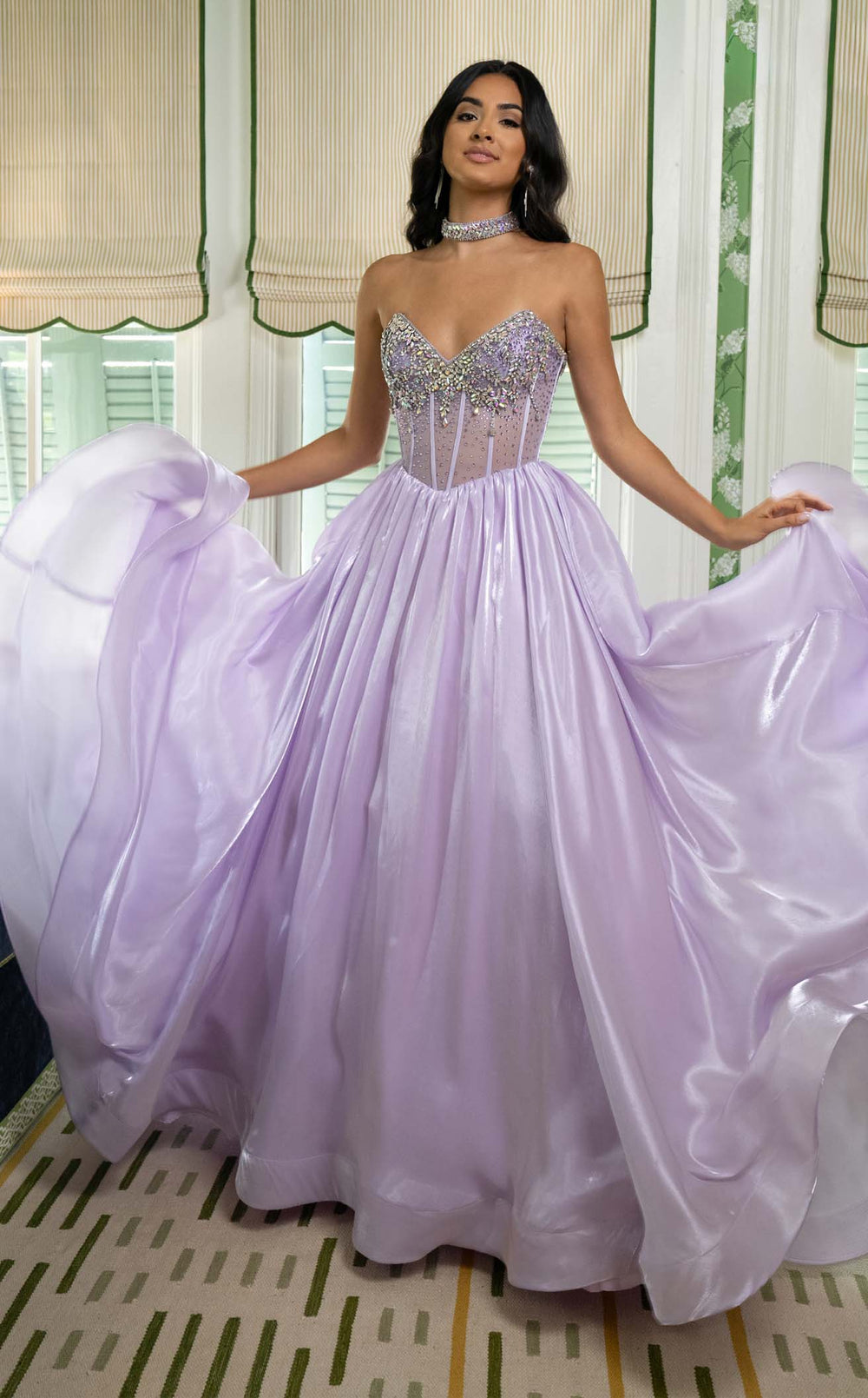 Rachel Allan 70998 Dress details - VOLAKK