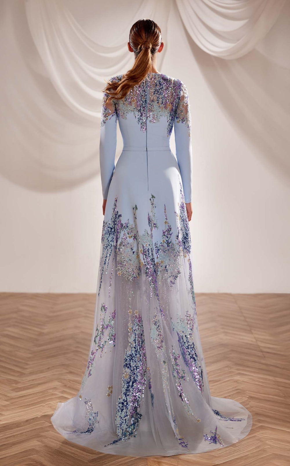 Exquisite Reverie Couture 229 Dress detail view - VOLAKK