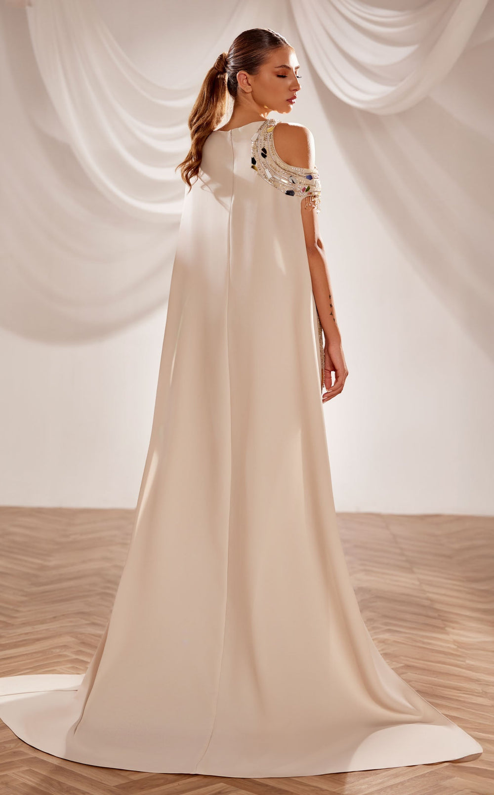 Exquisite Reverie Couture 234 Dress detail view - VOLAKK