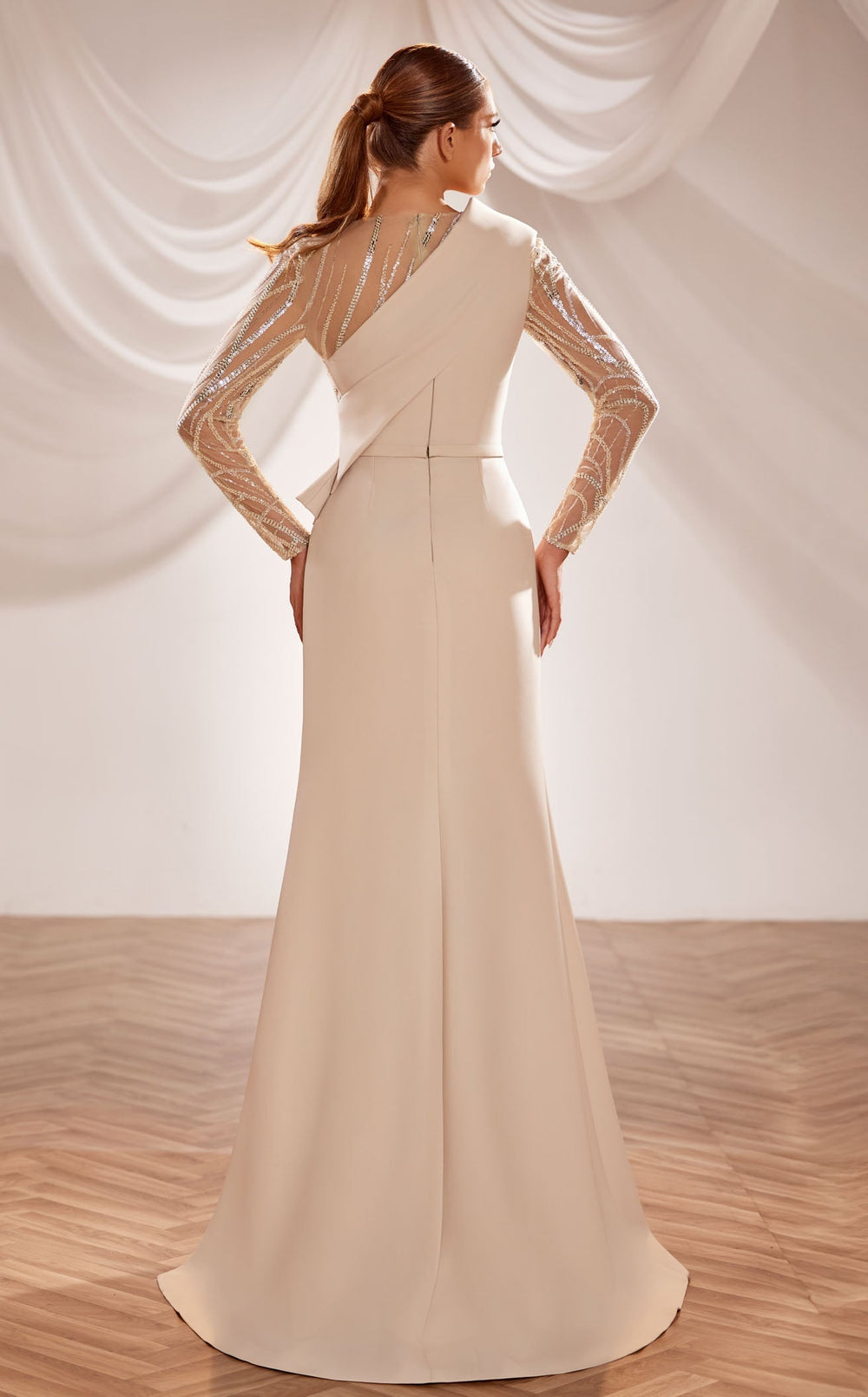 Exquisite Reverie Couture 239 Dress detail view - VOLAKK