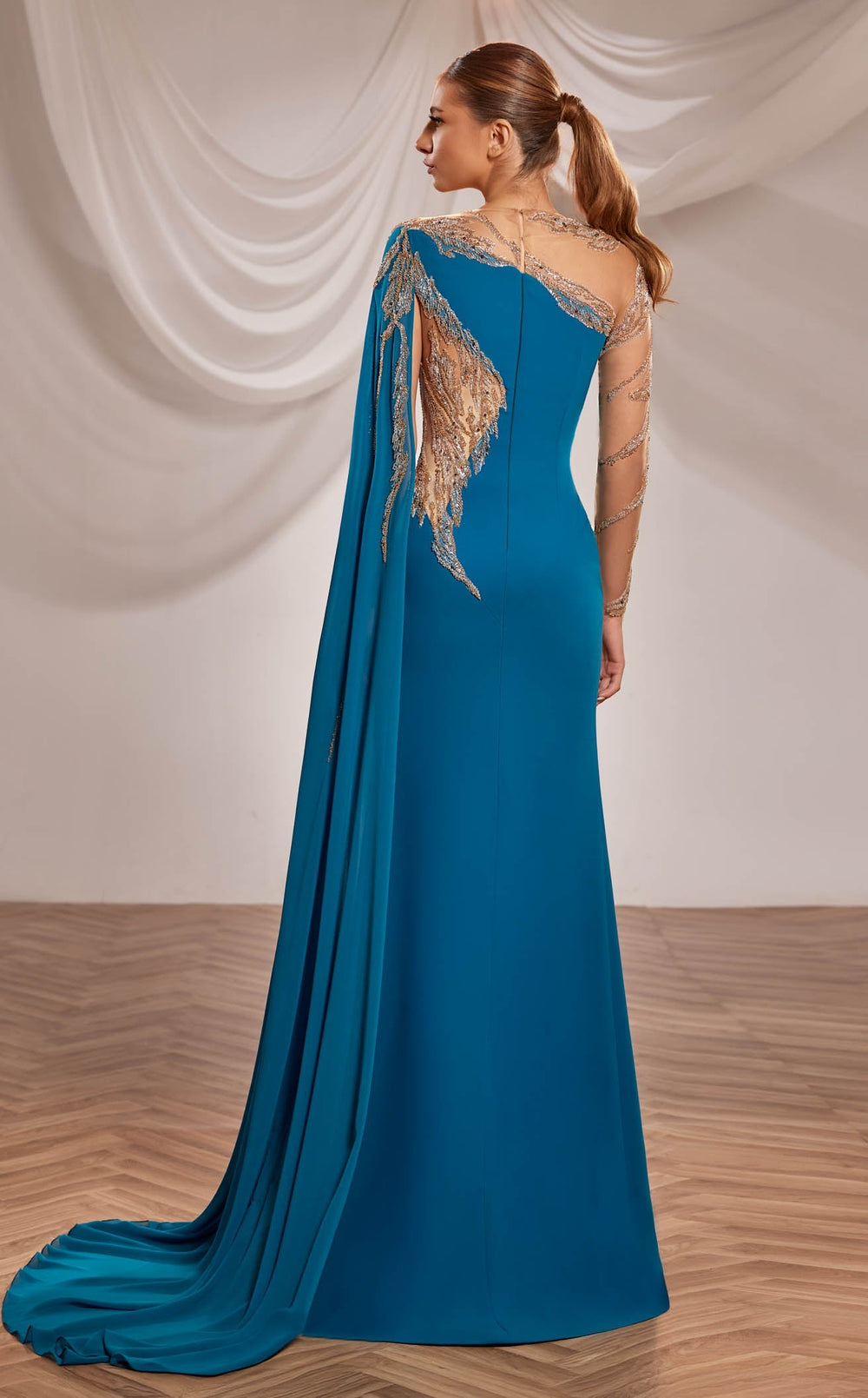 Exquisite Reverie Couture 241 Dress detail view - VOLAKK