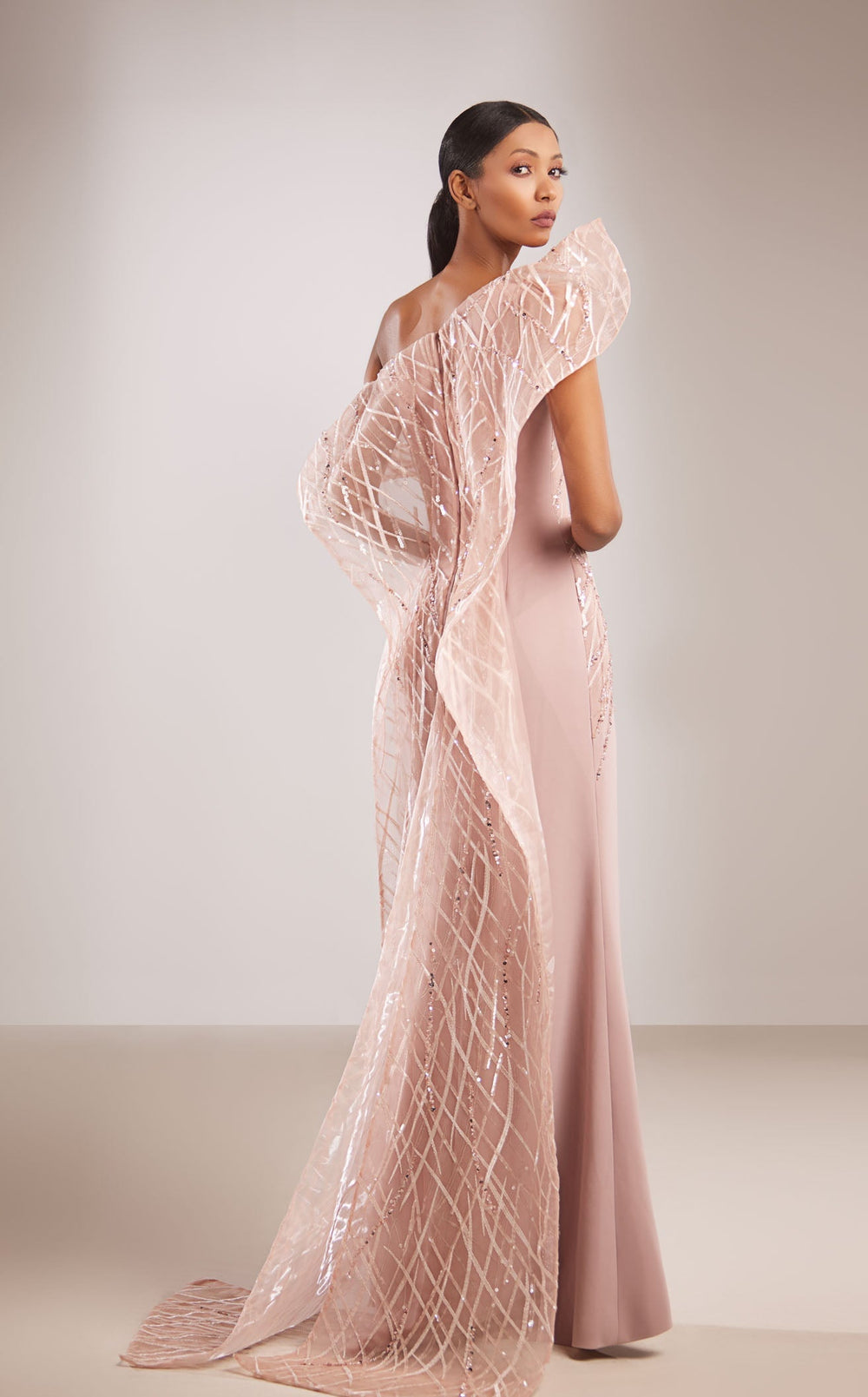 Exquisite Reverie Couture FW206 Dress detail view - VOLAKK