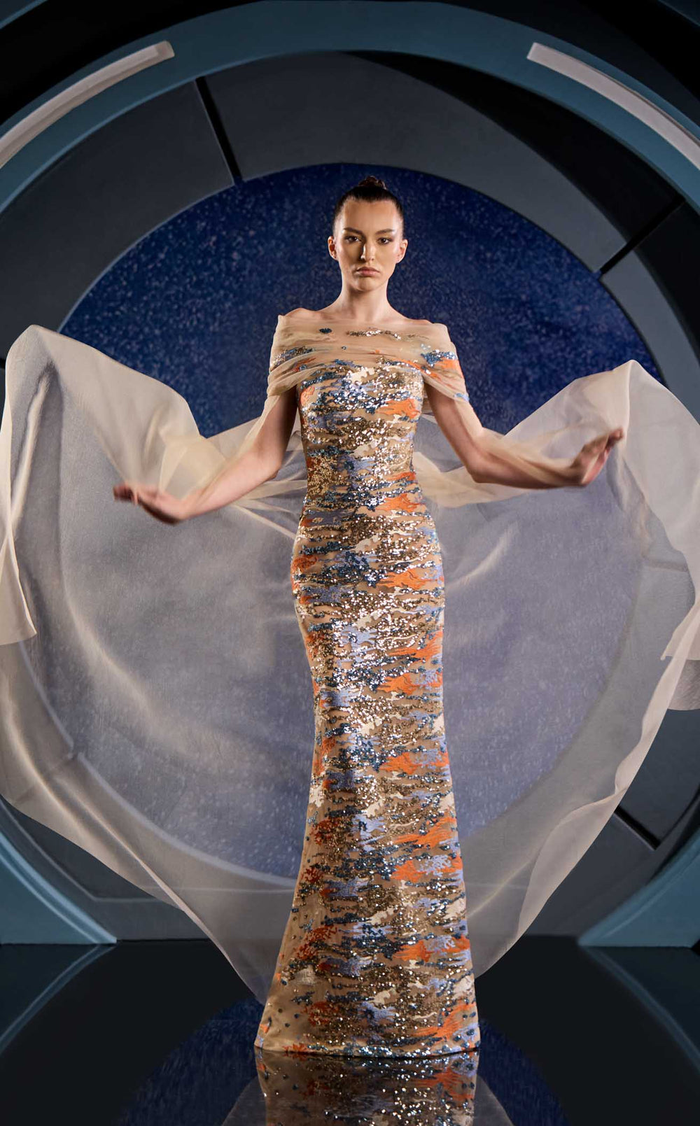 Reverie Couture FW24133 Dress - VOLAKK