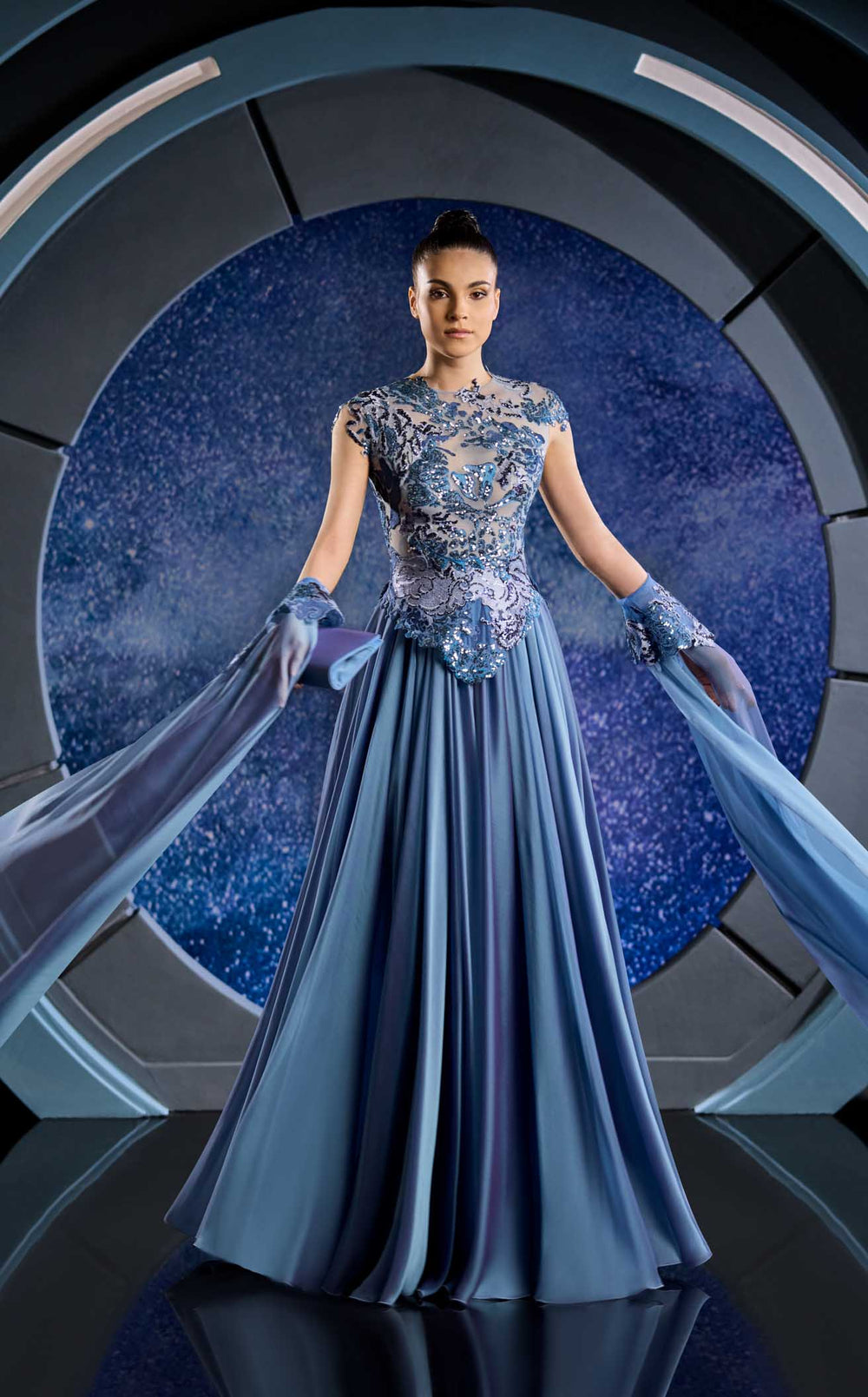Reverie Couture FW24137 Dress - VOLAKK