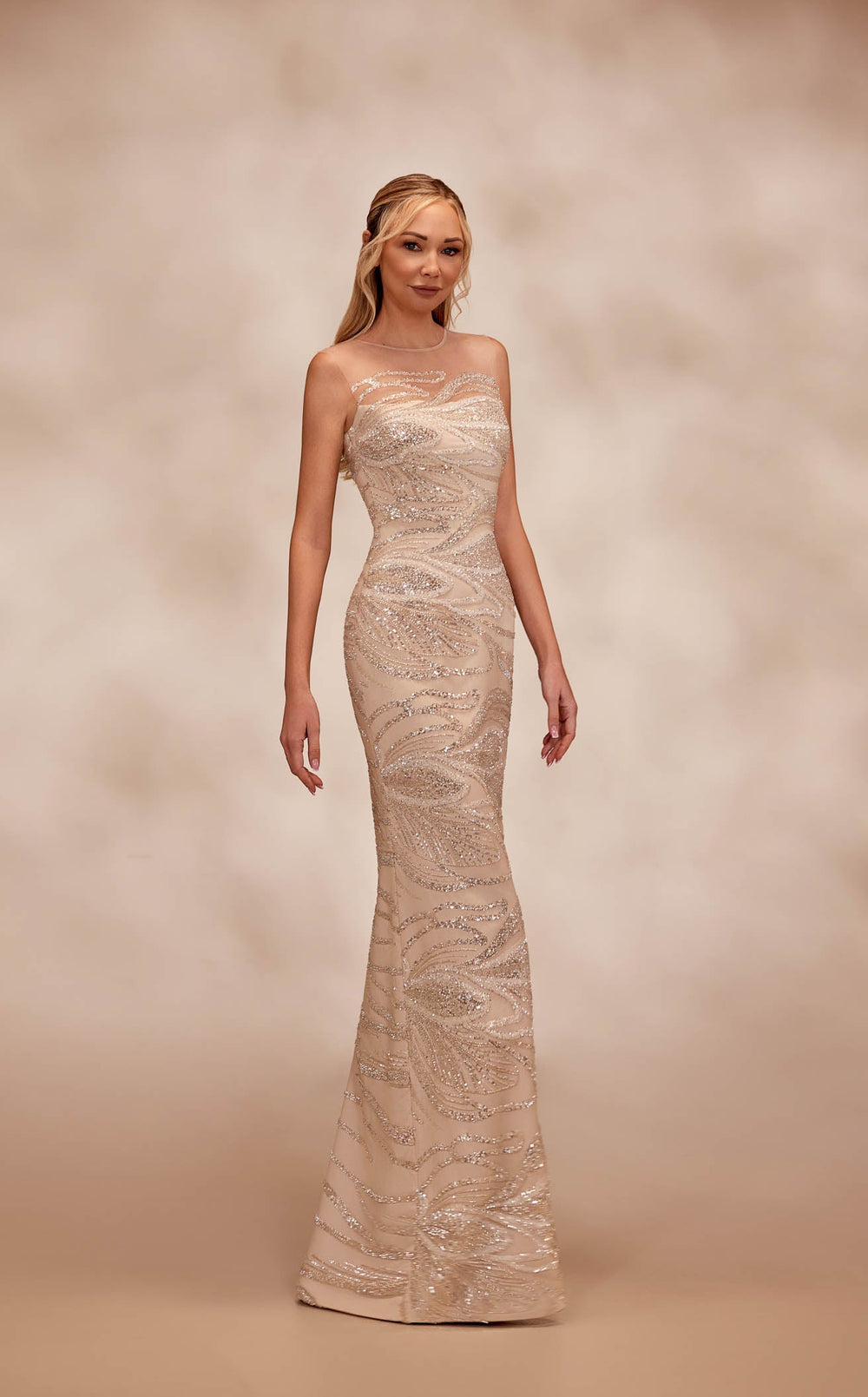 Reverie Couture FW25 Dress details - VOLAKK