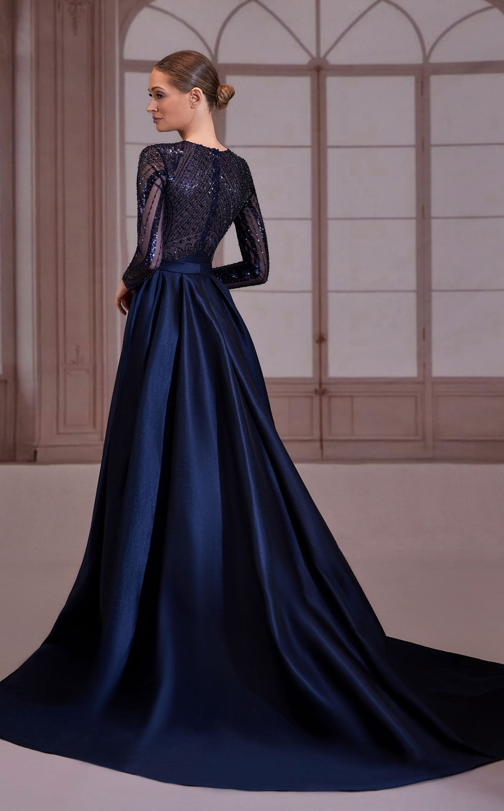 Exquisite Reverie Couture FW260 Dress detail view - VOLAKK