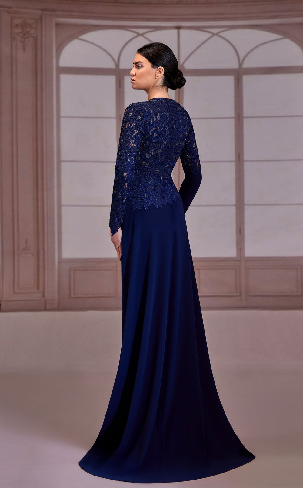 Exquisite Reverie Couture FW262 Dress detail view - VOLAKK