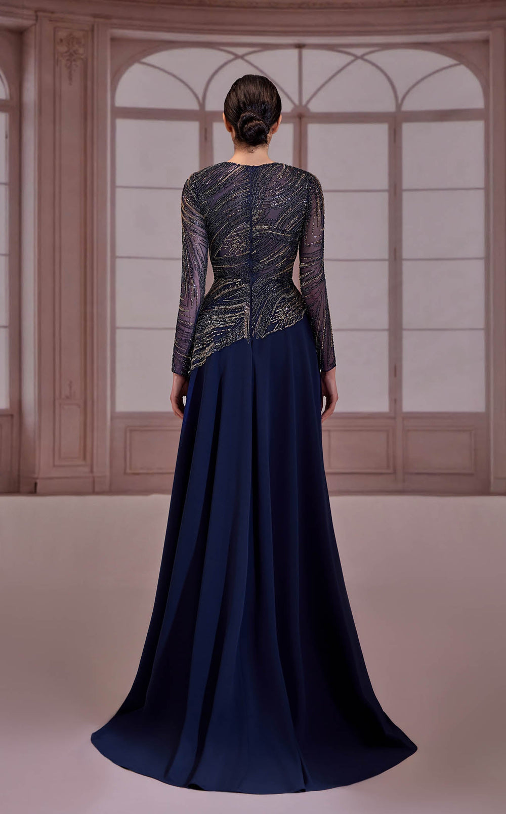 Exquisite Reverie Couture FW266 Dress detail view - VOLAKK