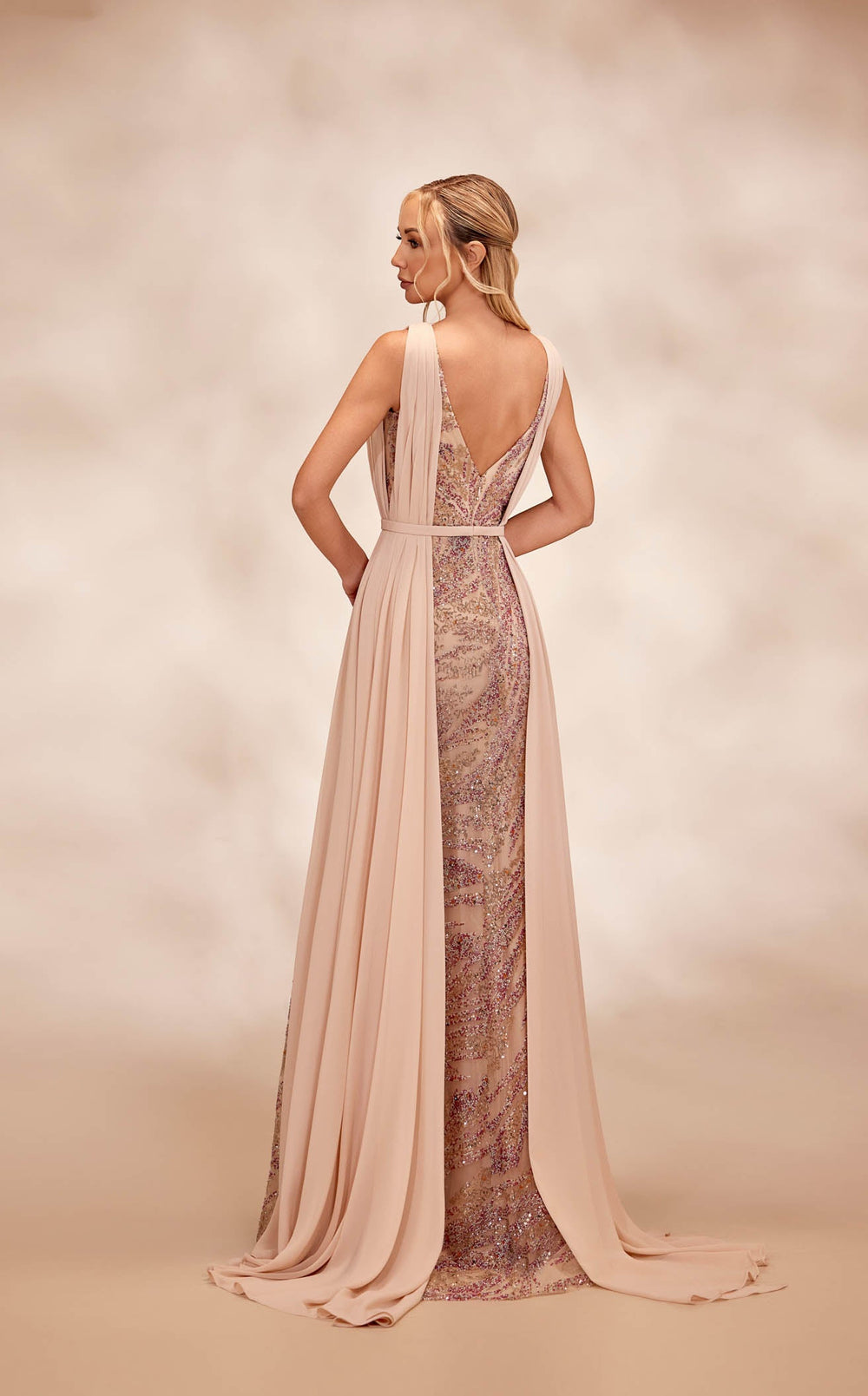 Exquisite Reverie Couture FW26 Dress detail view - VOLAKK