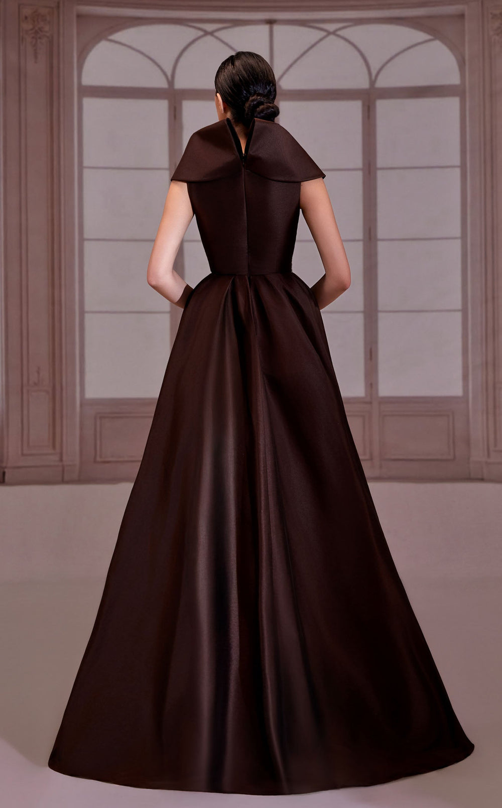 Exquisite Reverie Couture FW272 Dress detail view - VOLAKK